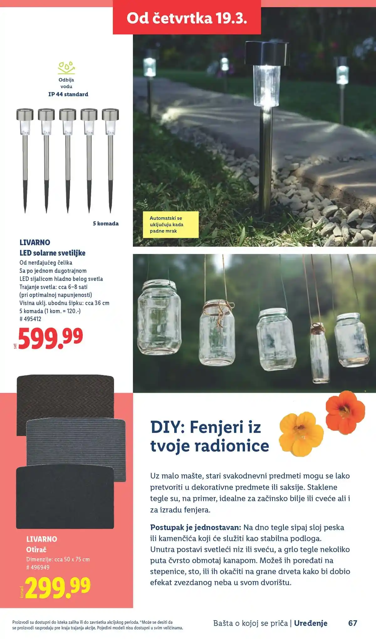 Lidl akcija sniženja Bašta o kojoj se priča