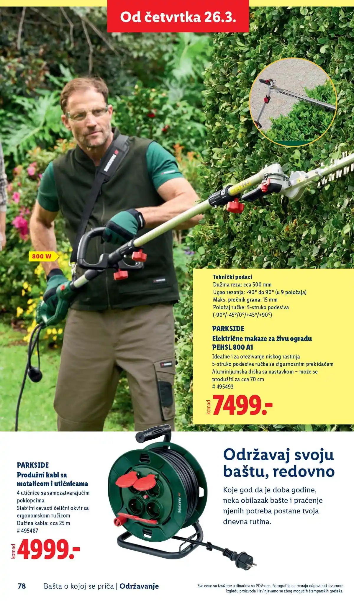 Lidl akcija sniženja Bašta o kojoj se priča