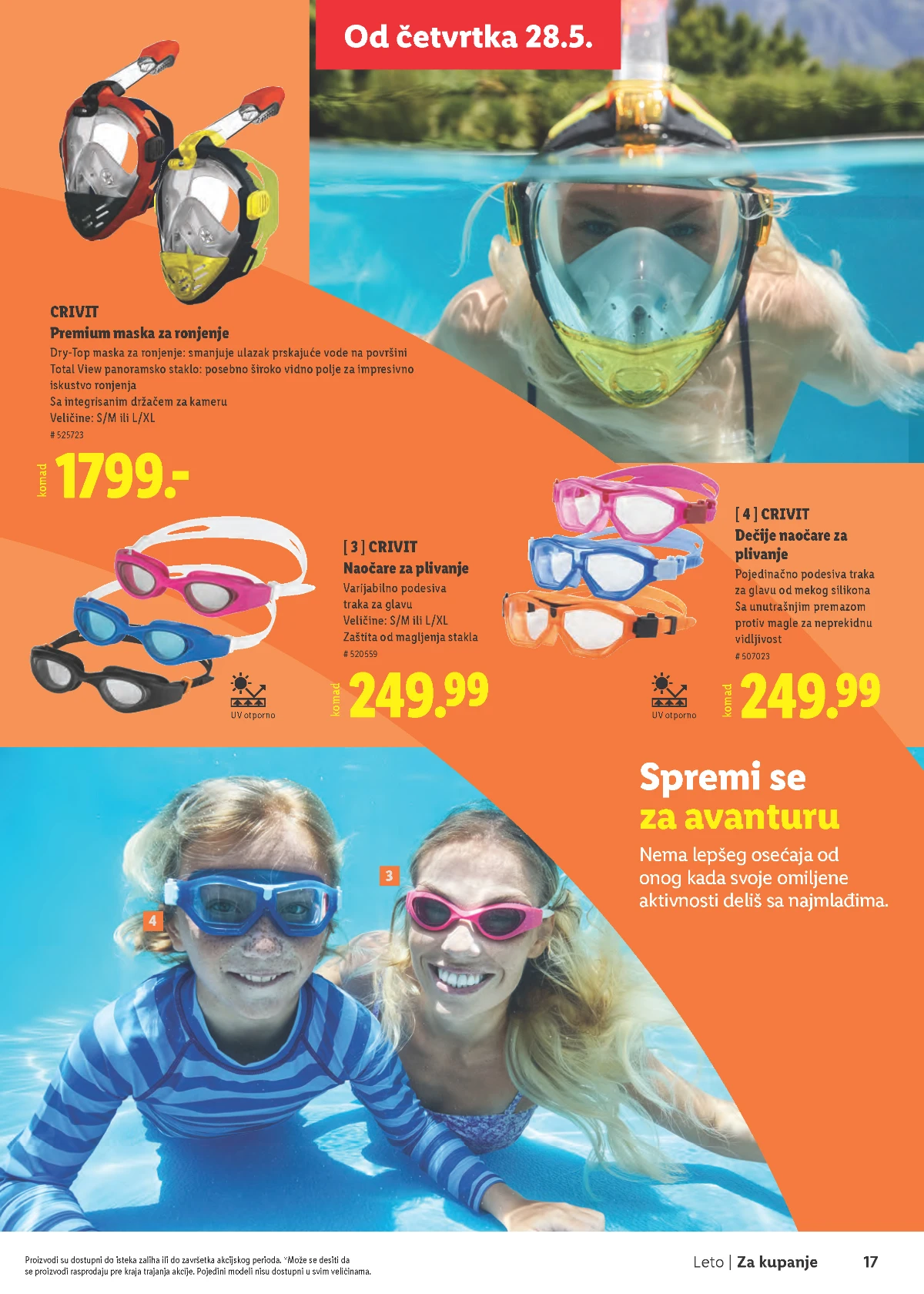 Lidl Leto 2026 strana 17 – asortiman za uživanje tokom leta