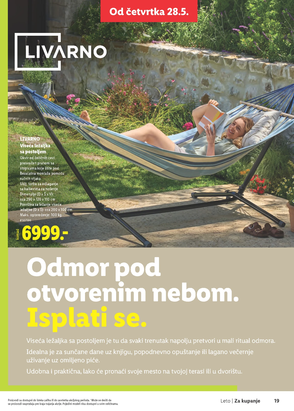 Lidl Leto 2026 strana 19 – asortiman za uživanje tokom leta