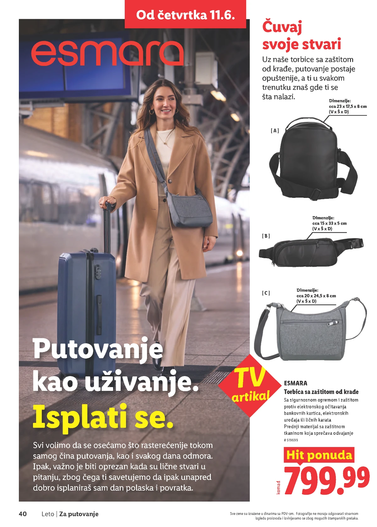 Lidl Leto 2026 strana 40 – asortiman za uživanje tokom leta
