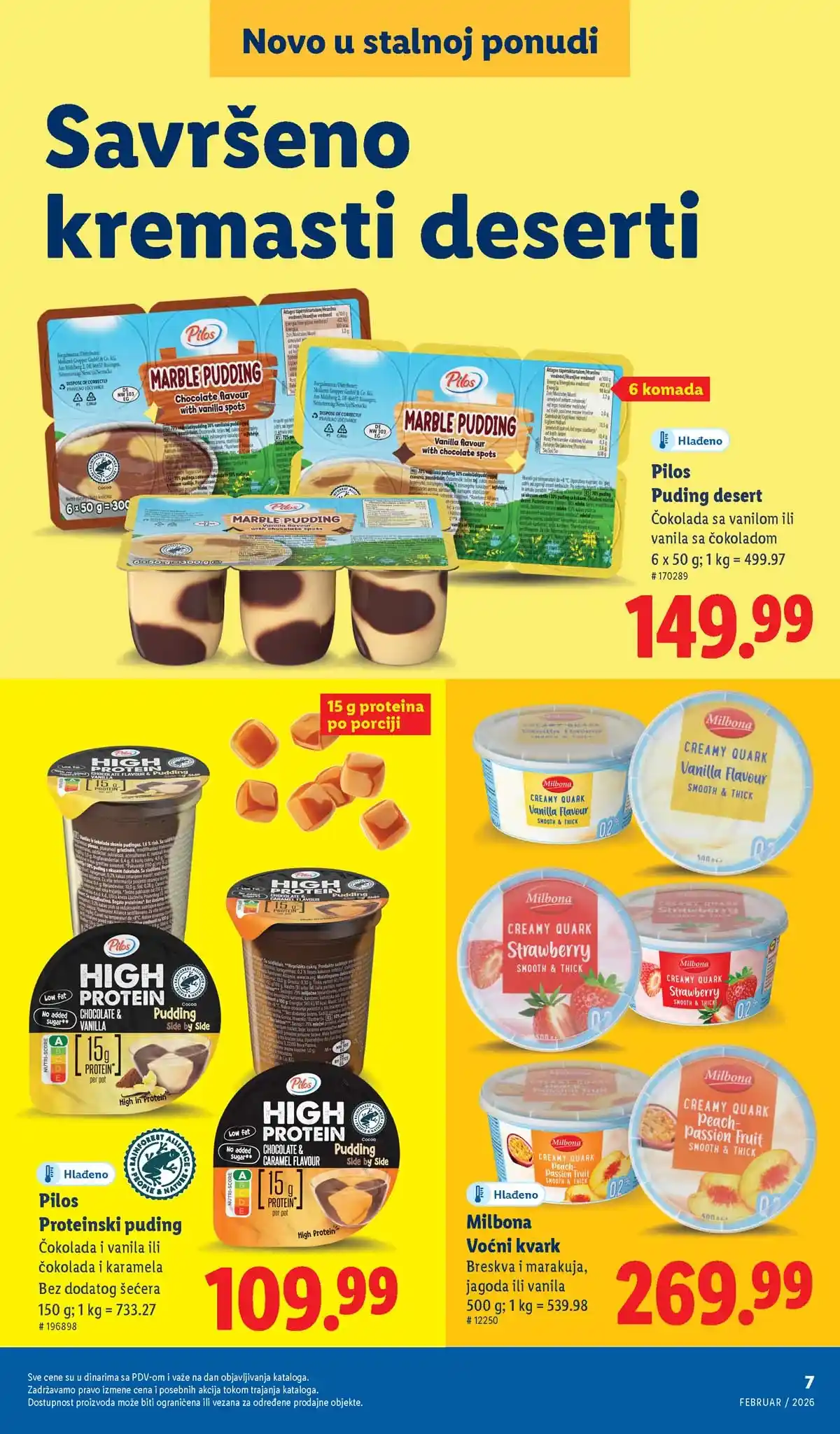 Lidl katalog sniženja – strana 7 Lidl katalog sniženja „Novo, a već omiljeno“ – strana 7, februar 2026 Srbija