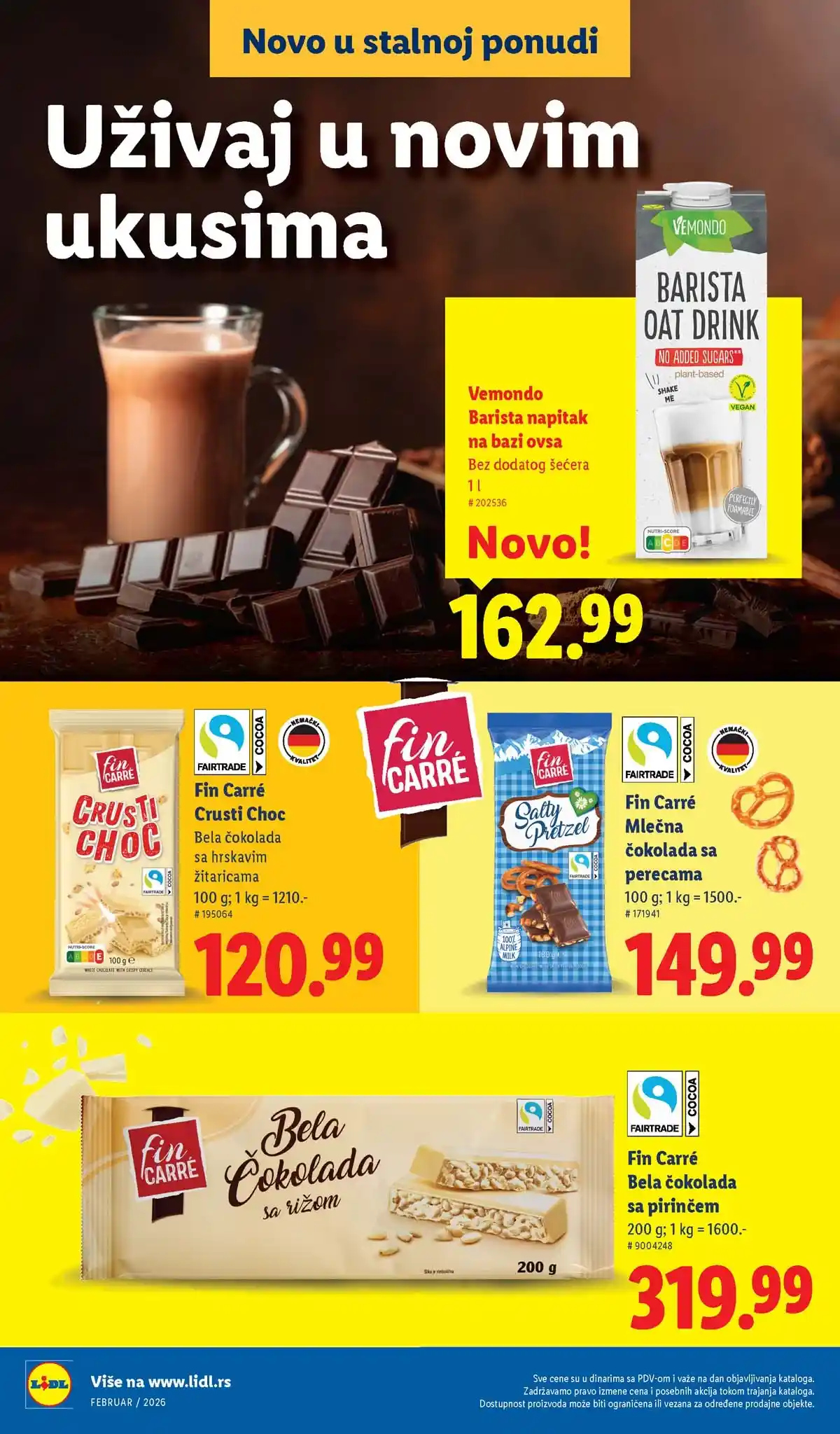 Lidl katalog sniženja – strana 10 Lidl katalog sniženja „Novo, a već omiljeno“ – strana 10, februar 2026 Srbija