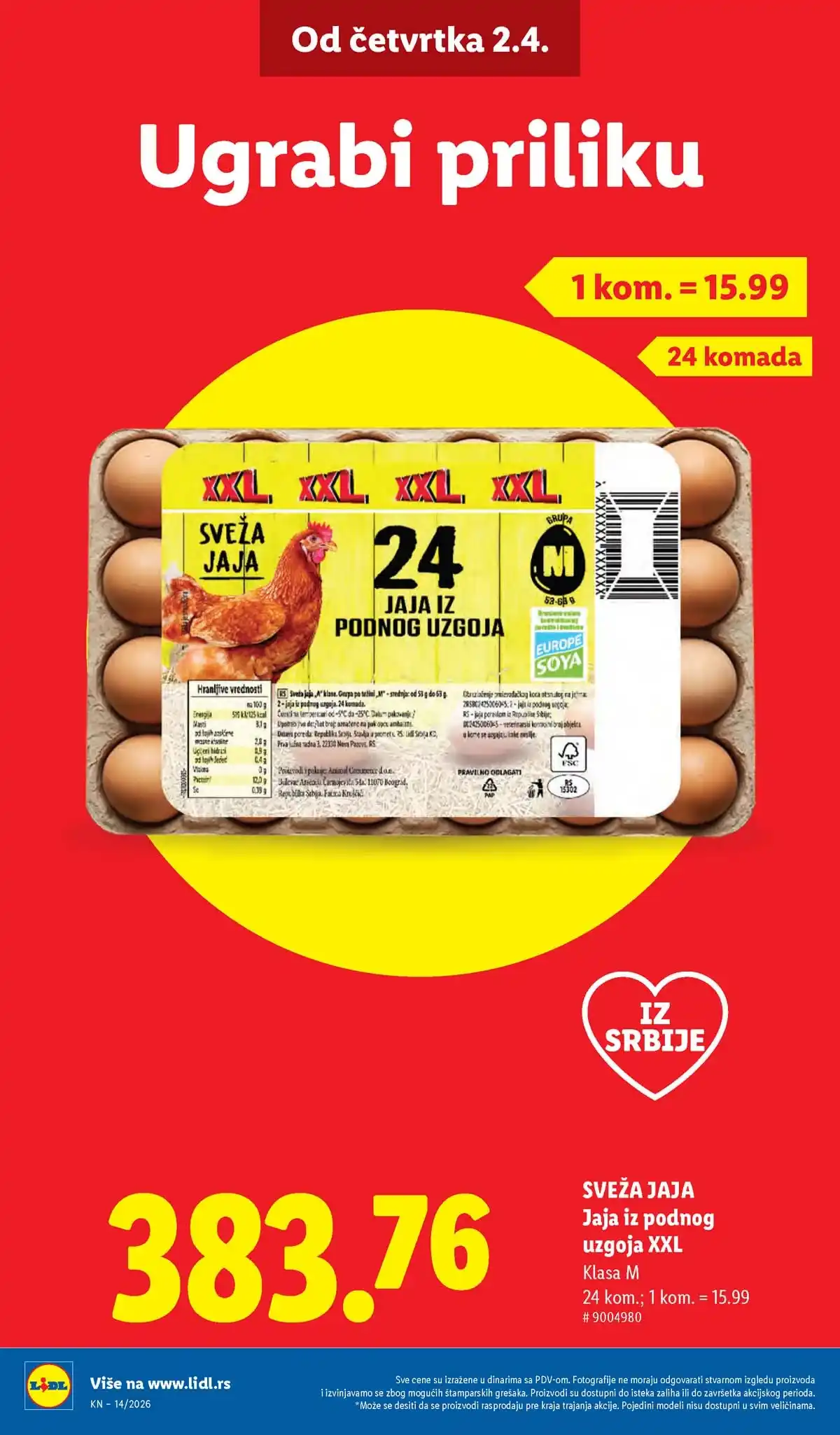 Lidl katalog akcija Lidl katalog akcija strana 4