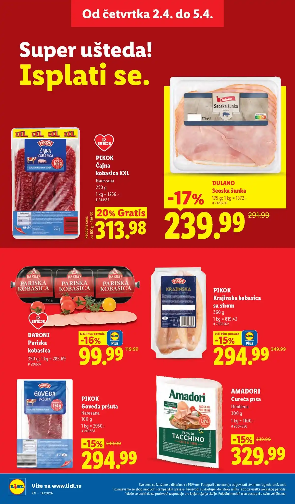 Lidl katalog akcija Lidl katalog akcija strana 22