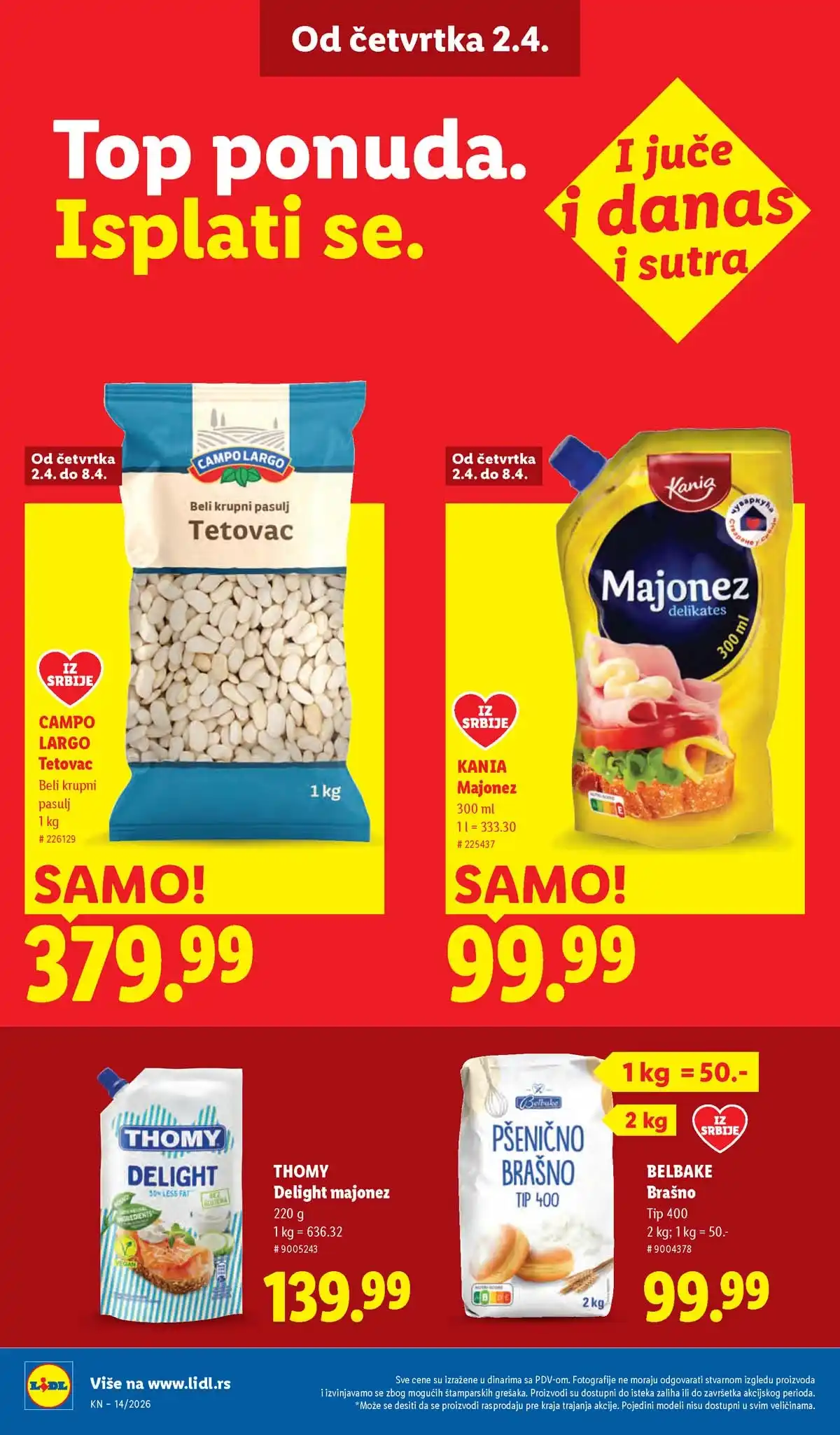 Lidl katalog akcija Lidl katalog akcija strana 26