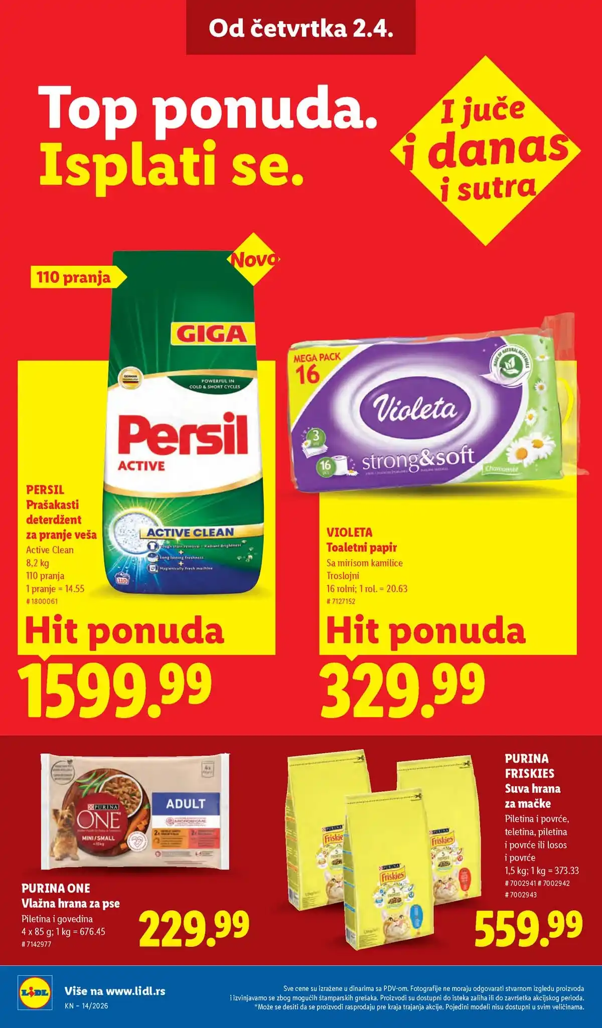 Lidl katalog akcija Lidl katalog akcija strana 34