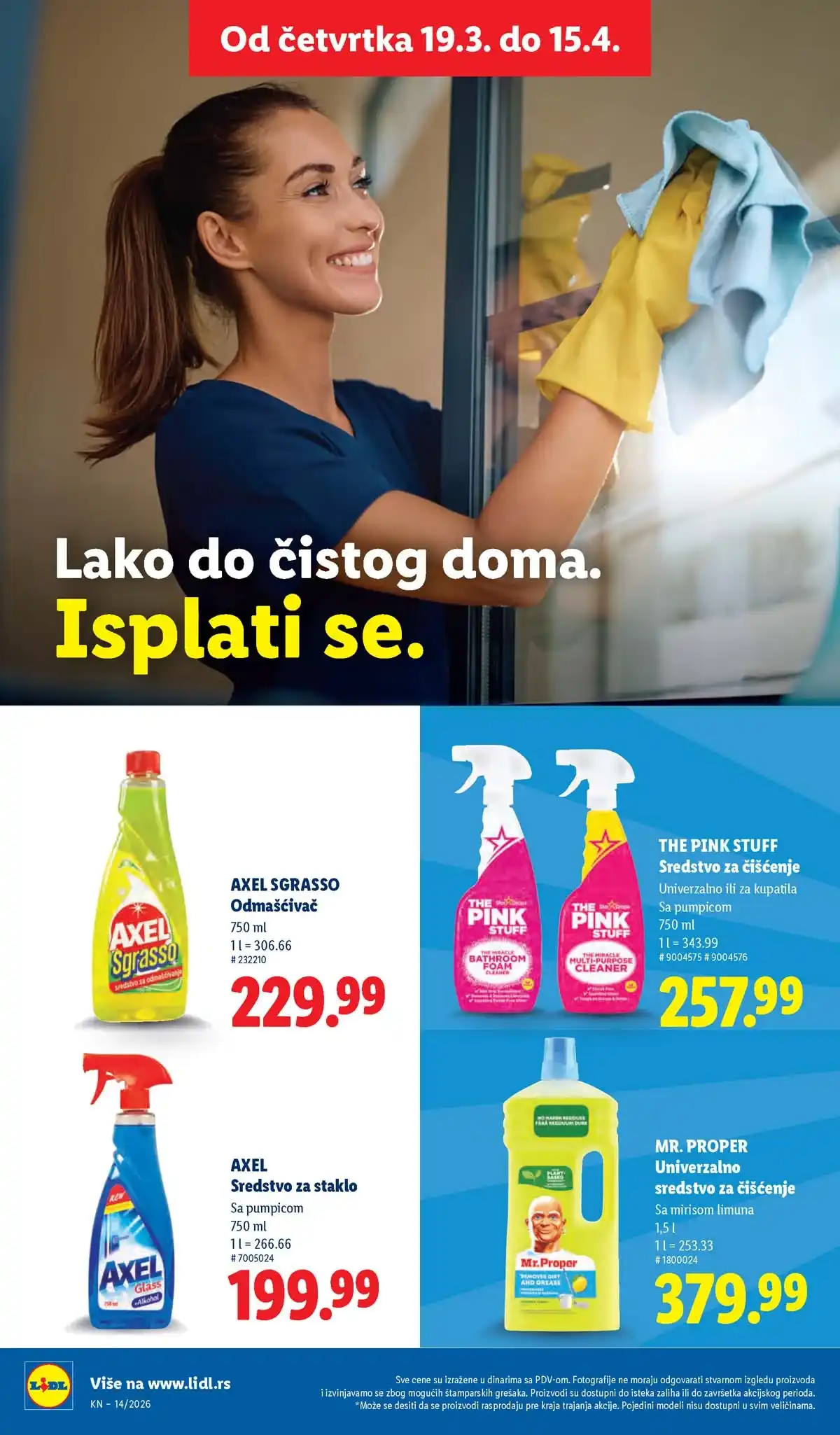 Lidl katalog akcija Lidl katalog akcija strana 36