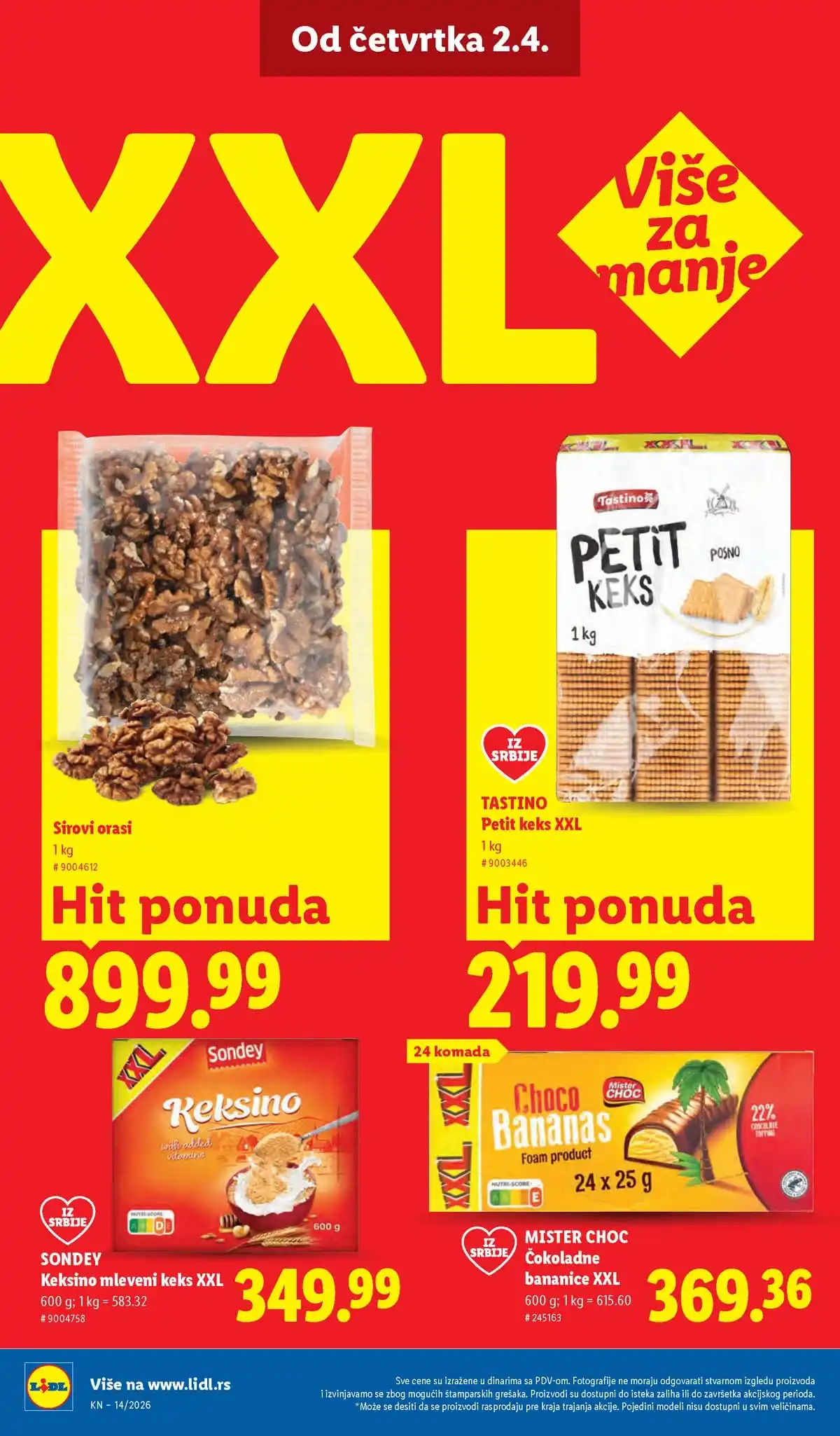Lidl katalog akcija Lidl katalog akcija strana 50