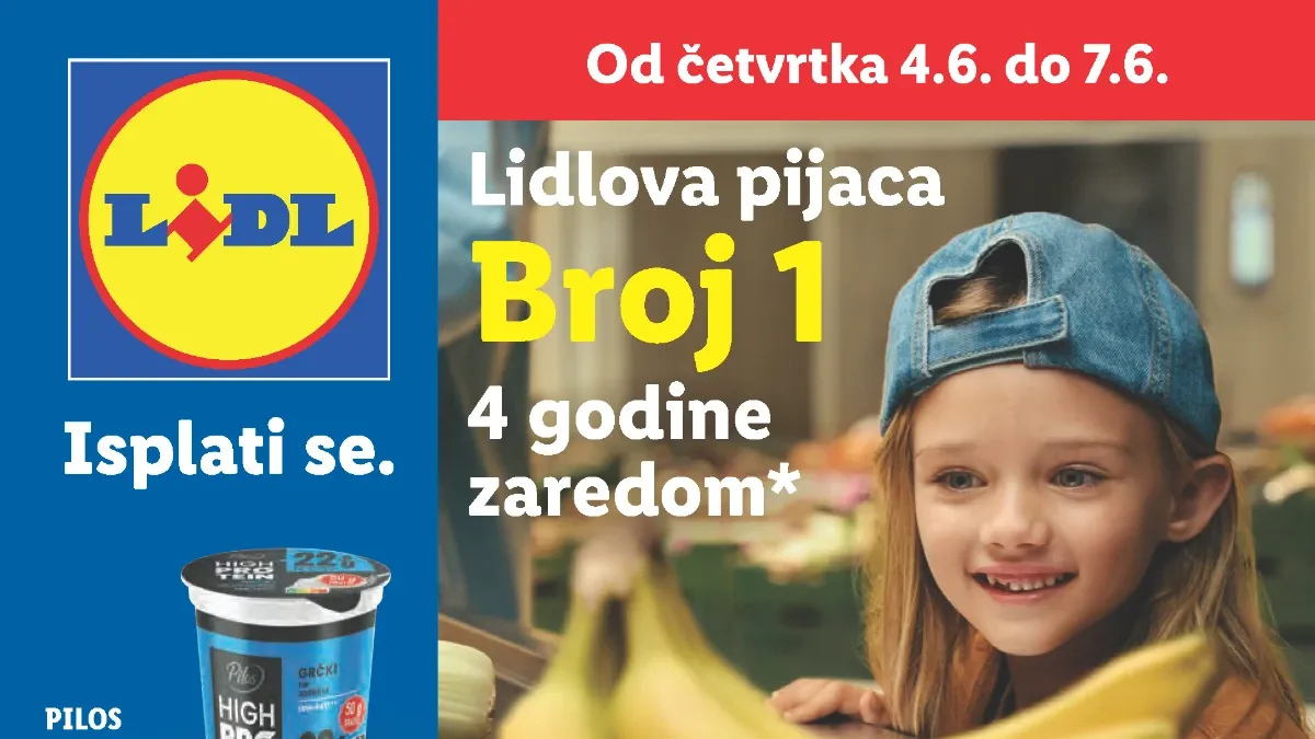 Lidl akcija do 34% popusta – Katalog sniženja do 10.06.2026