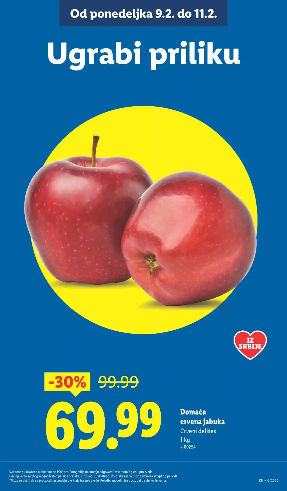 Lidl katalog sniženja – strana 11 Lidl katalog sniženja strana 11 februar 2026 Srbija