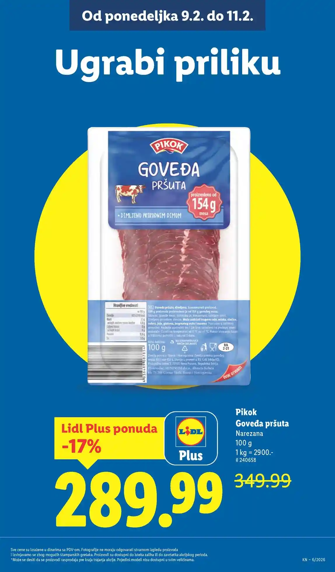 Lidl katalog sniženja – strana 13 Lidl katalog sniženja strana 13 februar 2026 Srbija