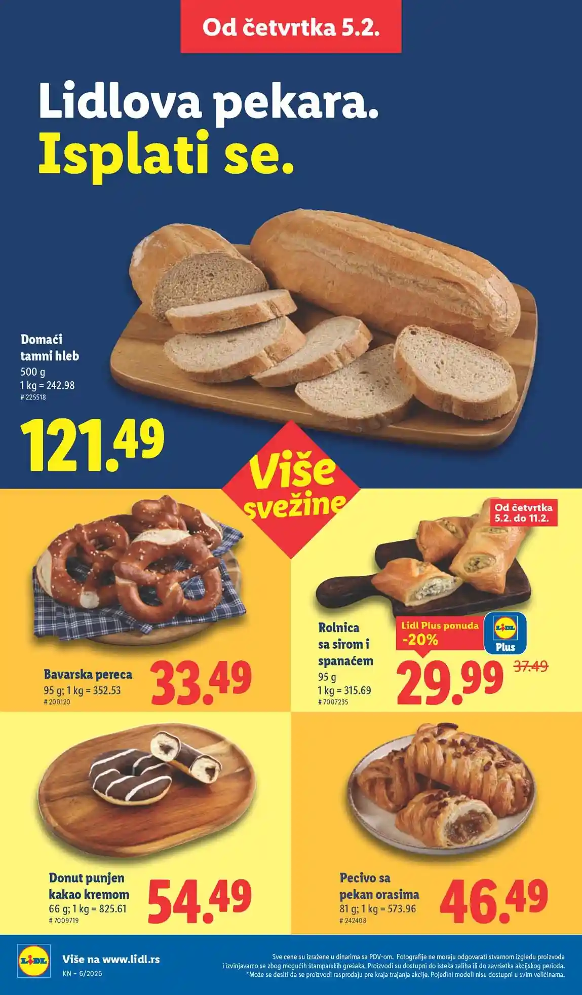 Lidl katalog sniženja – strana 16 Lidl katalog sniženja strana 16 februar 2026 Srbija