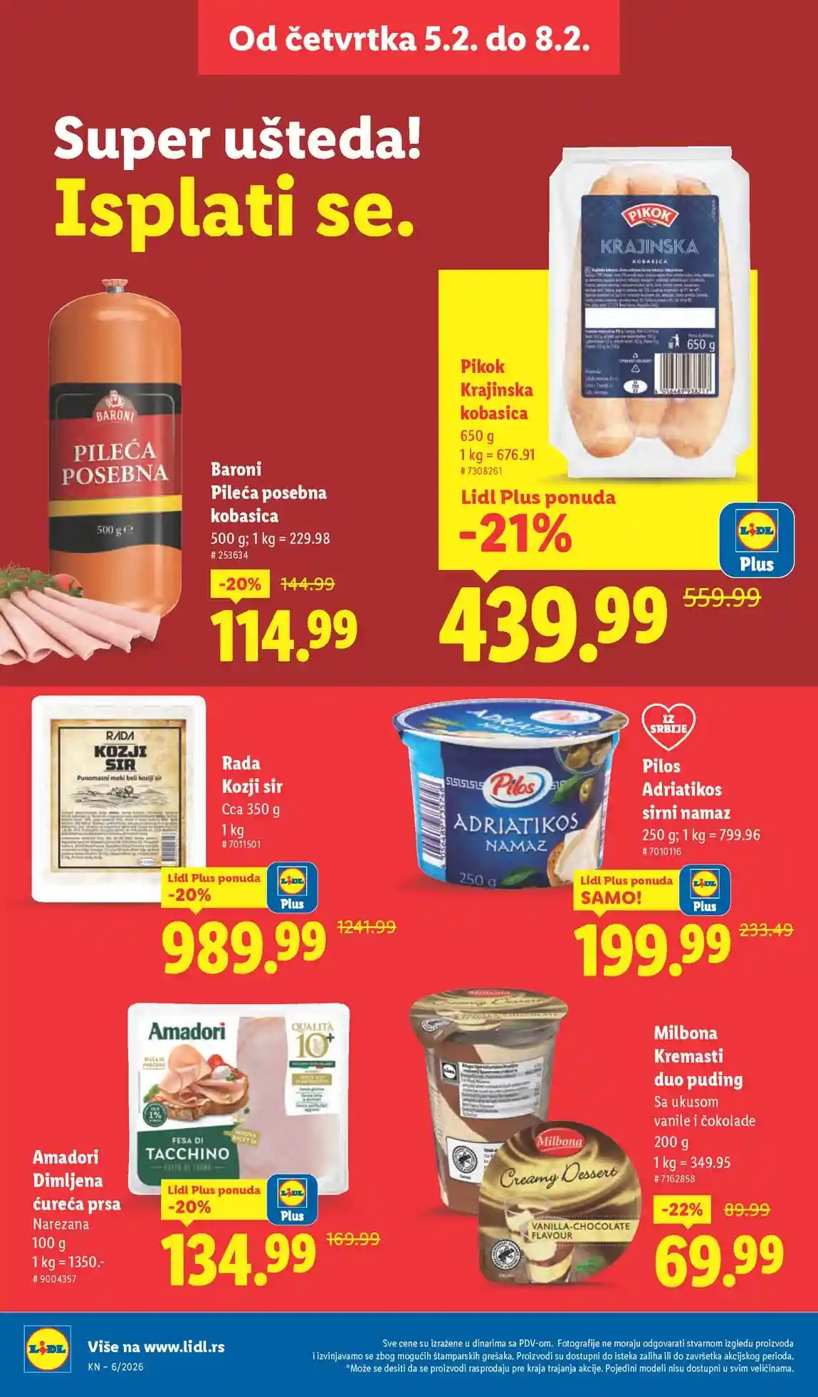 Lidl katalog sniženja – strana 18 Lidl katalog sniženja strana 18 februar 2026 Srbija