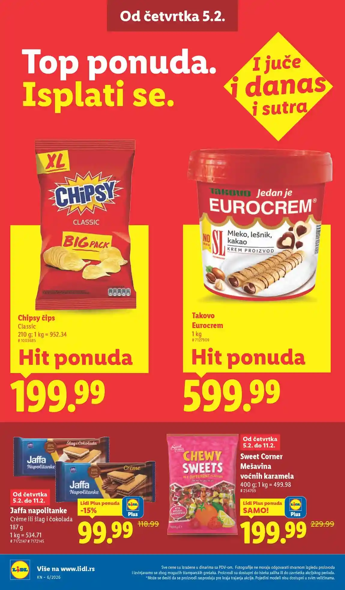 Lidl katalog sniženja – strana 22 Lidl katalog sniženja strana 22 februar 2026 Srbija