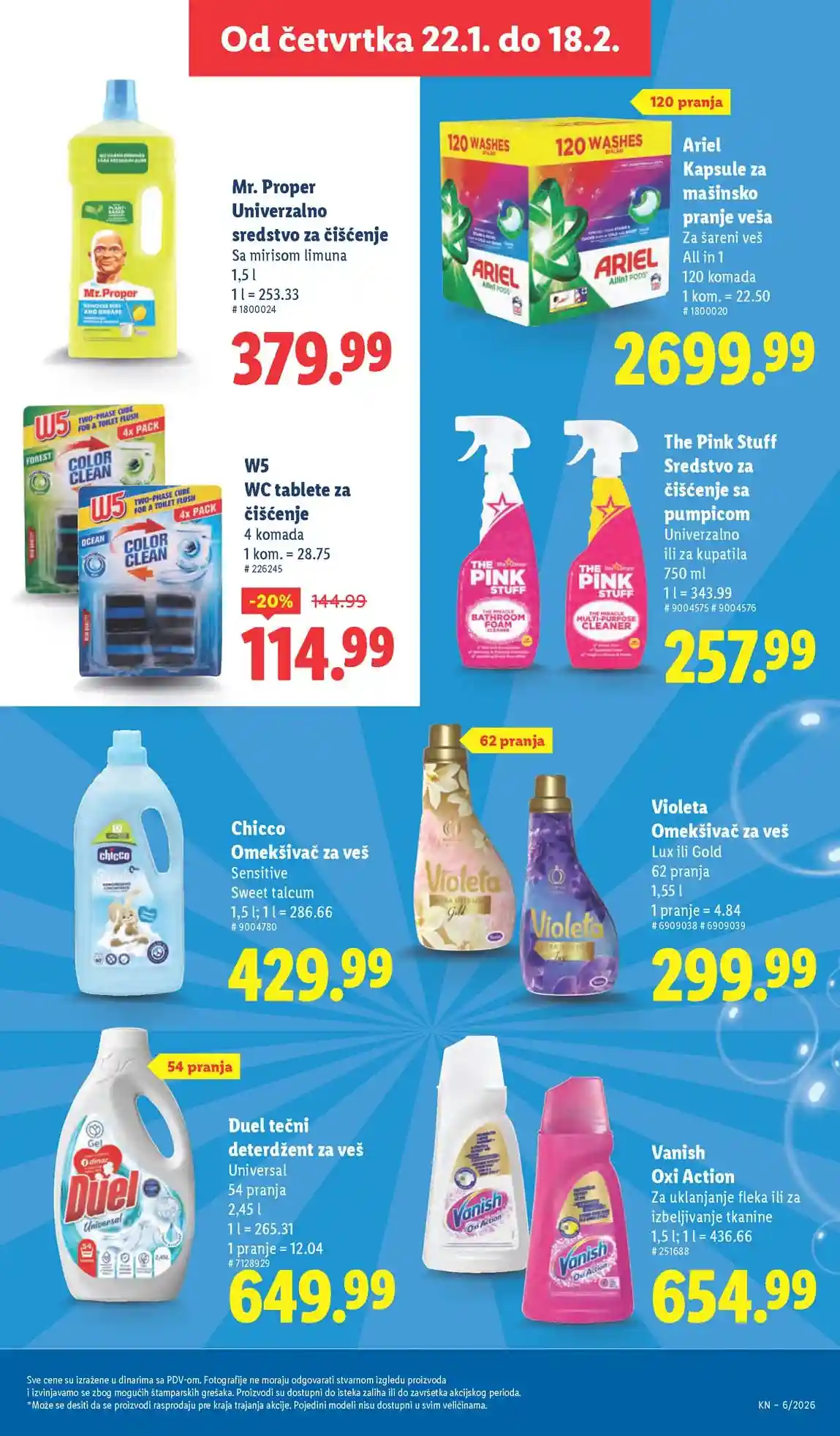 Lidl katalog sniženja – strana 29 Lidl katalog sniženja strana 29 februar 2026 Srbija