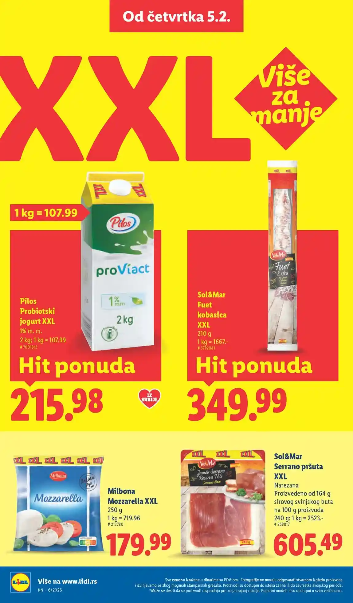 Lidl katalog sniženja – strana 36 Lidl katalog sniženja strana 36 februar 2026 Srbija