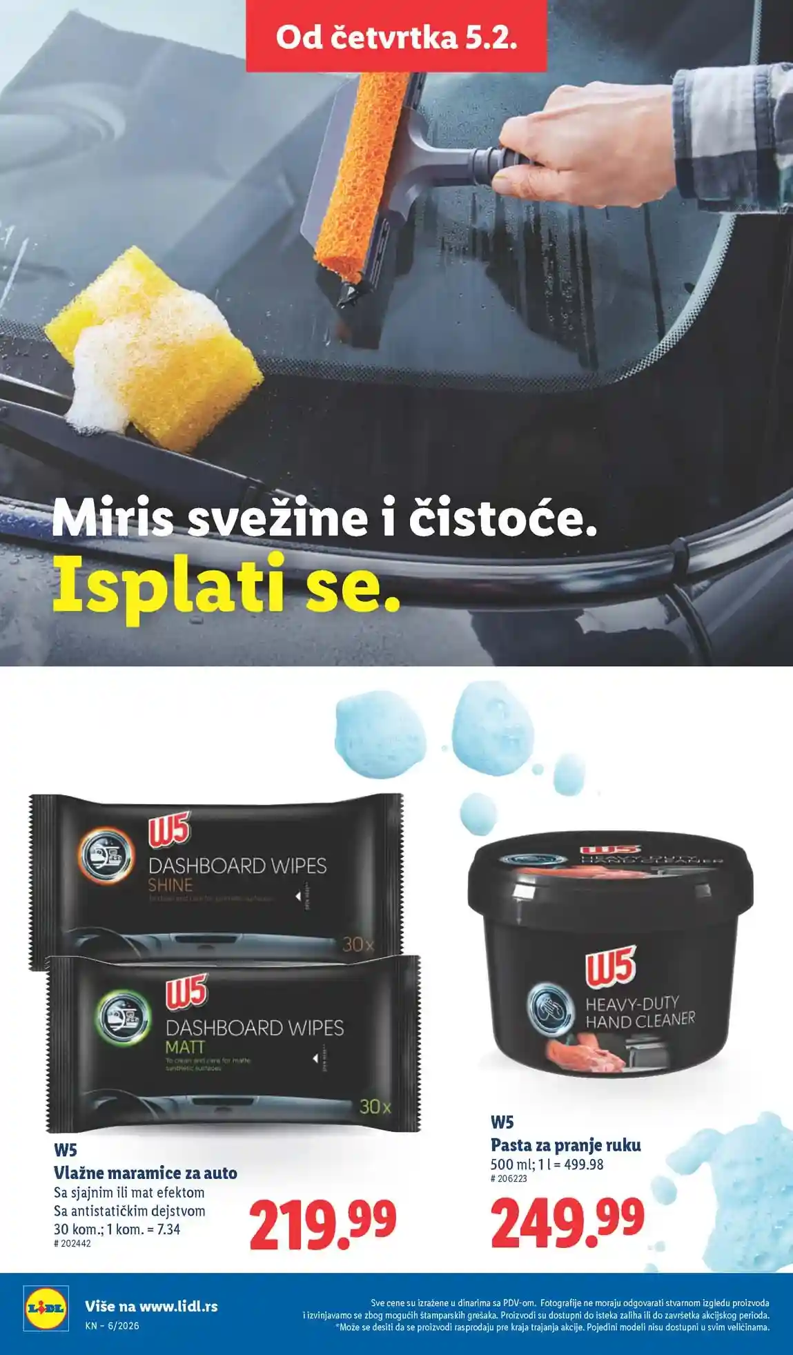 Lidl katalog sniženja – strana 50 Lidl katalog sniženja strana 50 februar 2026 Srbija