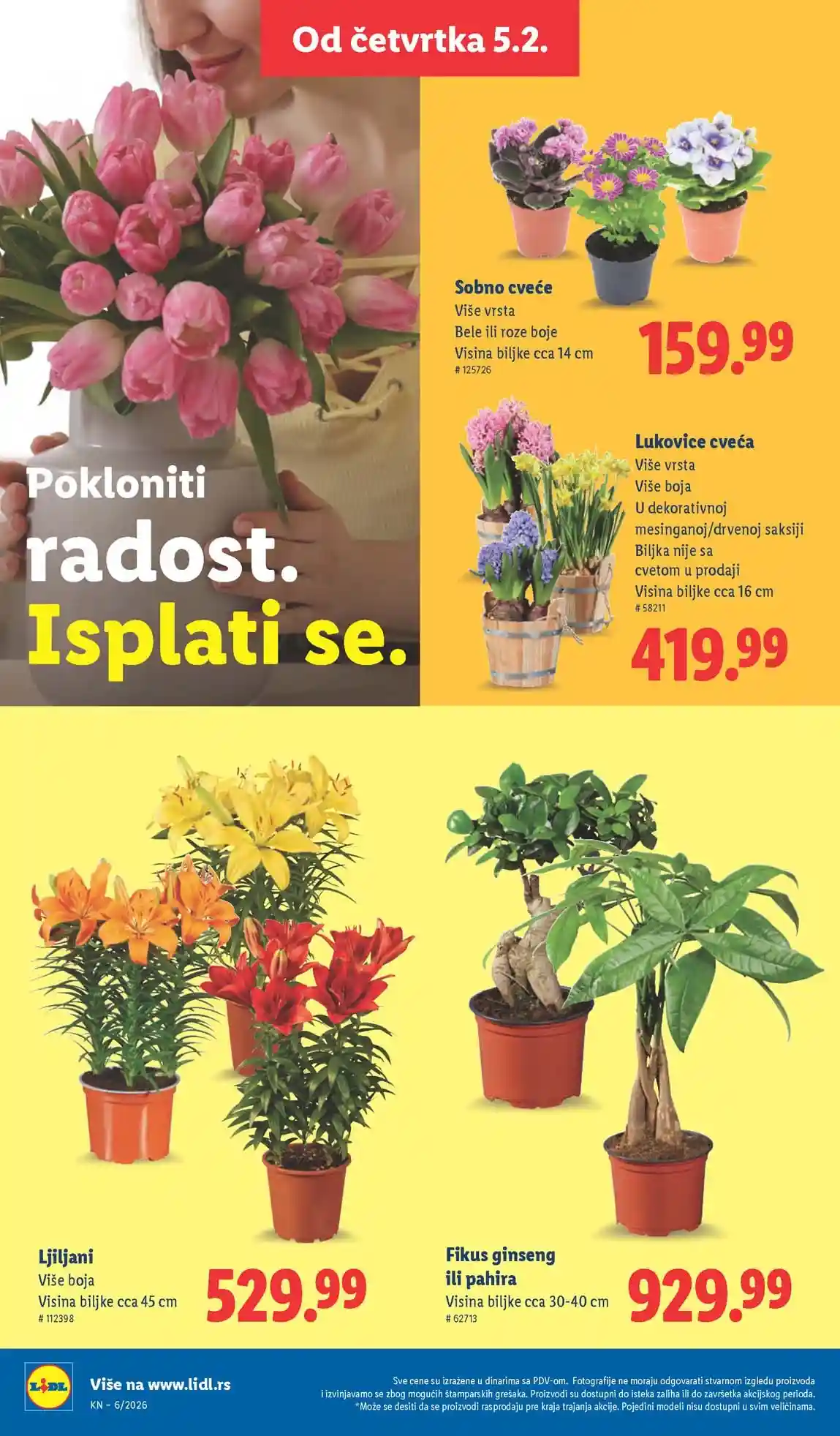 Lidl katalog sniženja – strana 54 Lidl katalog sniženja strana 54 februar 2026 Srbija