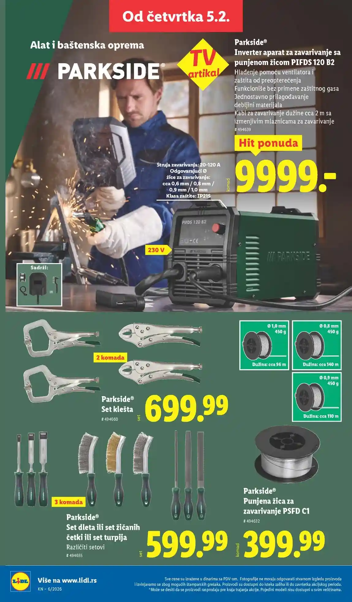 Lidl katalog sniženja – strana 60 Lidl katalog sniženja strana 60 februar 2026 Srbija