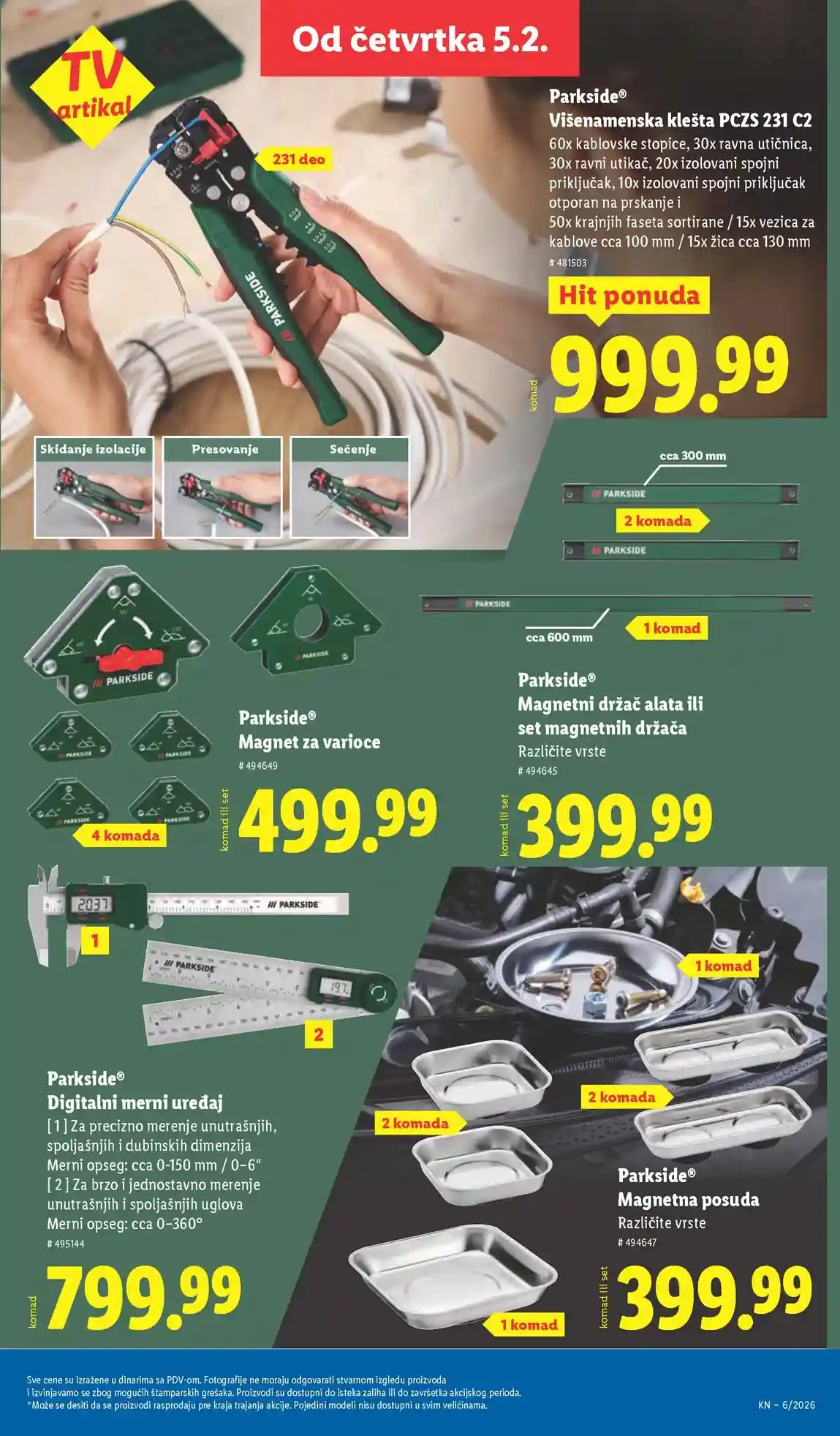 Lidl katalog sniženja – strana 61 Lidl katalog sniženja strana 61 februar 2026 Srbija