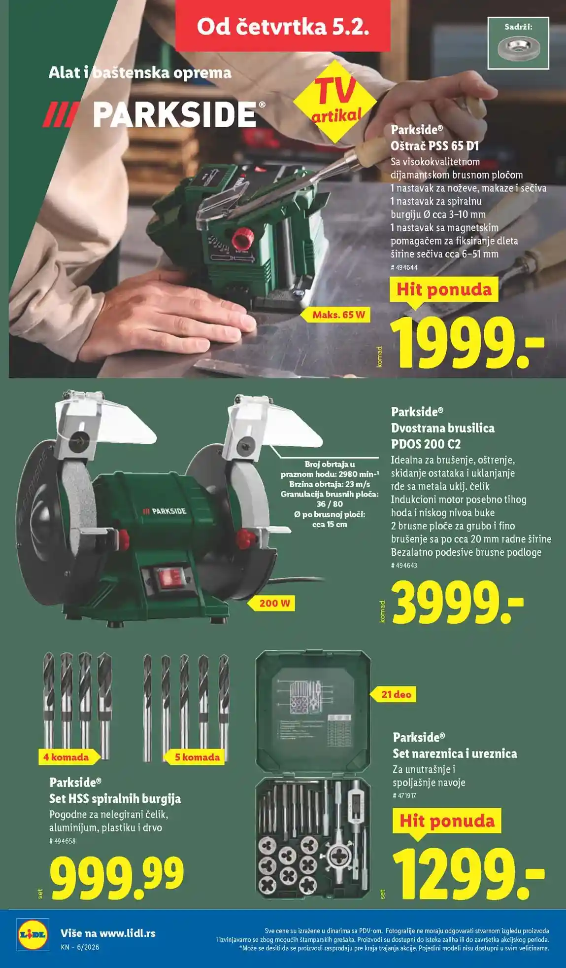 Lidl katalog sniženja – strana 62 Lidl katalog sniženja strana 62 februar 2026 Srbija