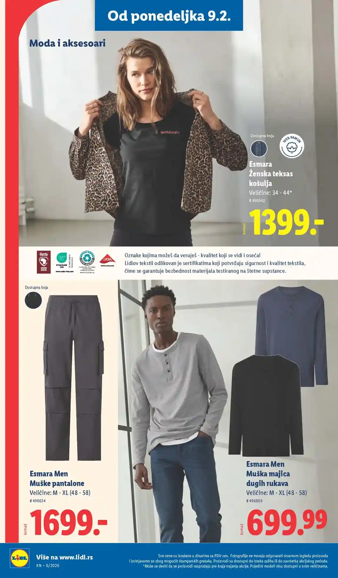 Lidl katalog sniženja – strana 74 Lidl katalog sniženja strana 74 februar 2026 Srbija