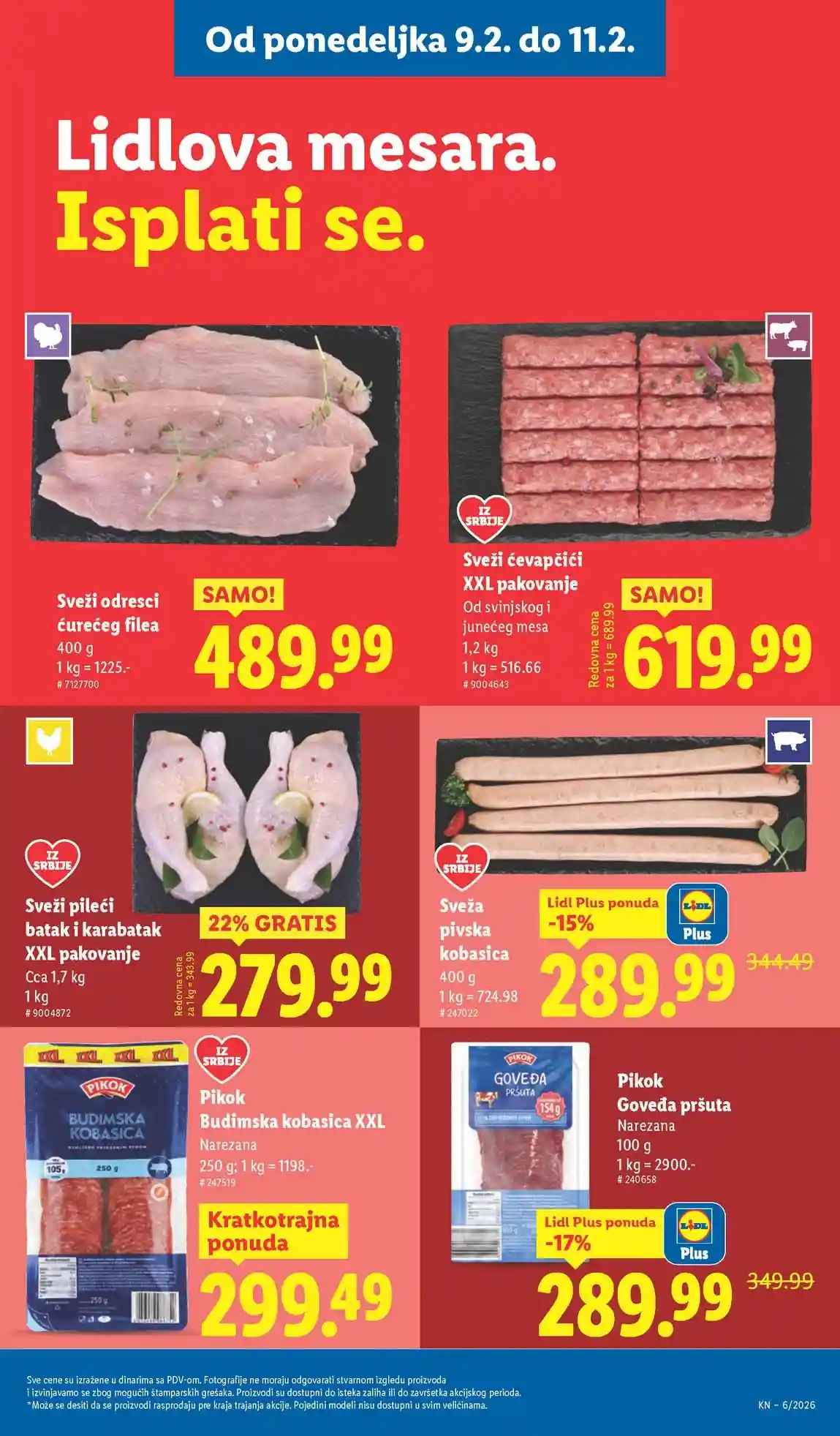 Lidl katalog sniženja – strana 79 Lidl katalog sniženja strana 79 februar 2026 Srbija