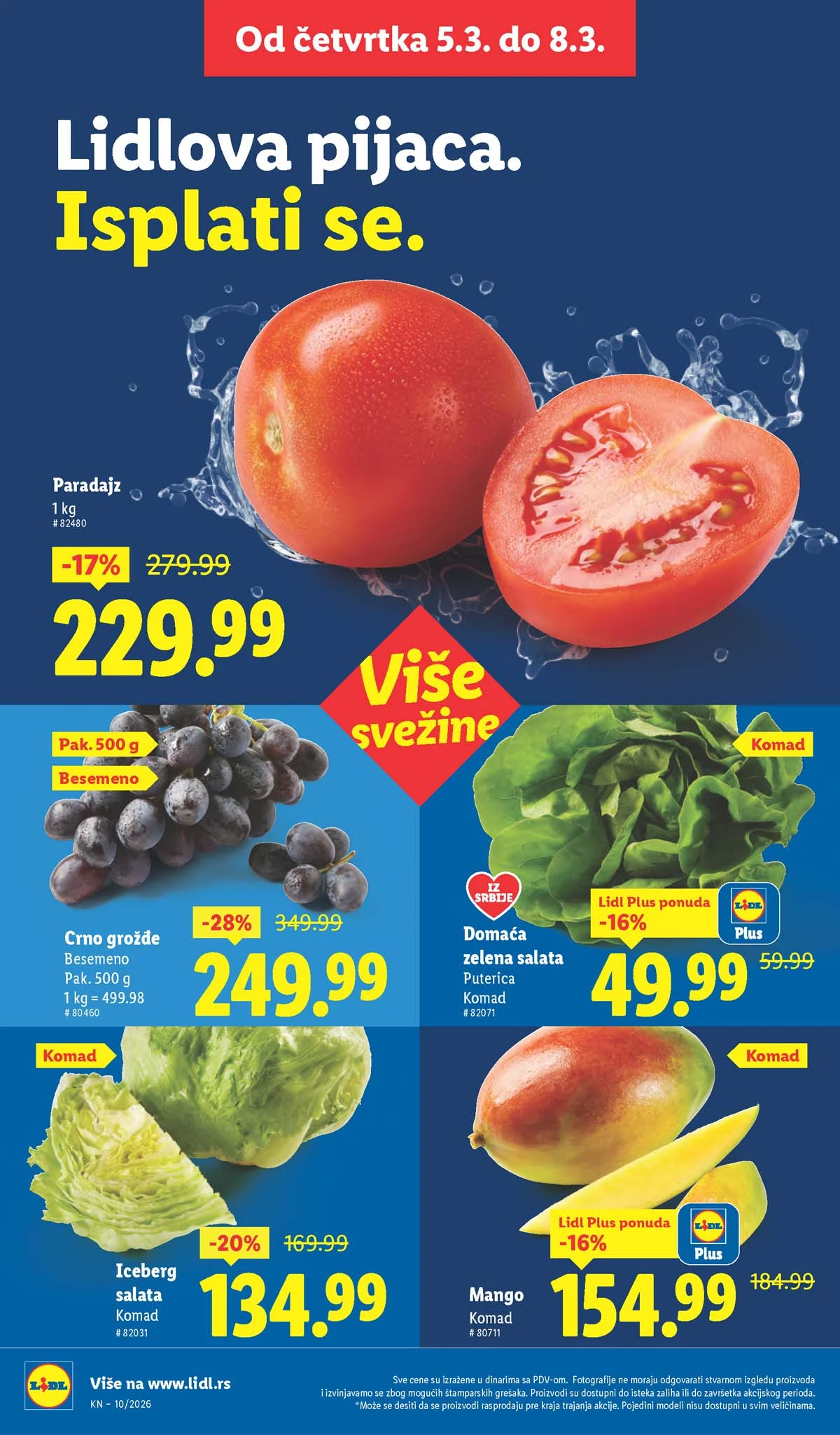 Katalog Lidl sniženja Katalozi Lidl kataloška ponuda