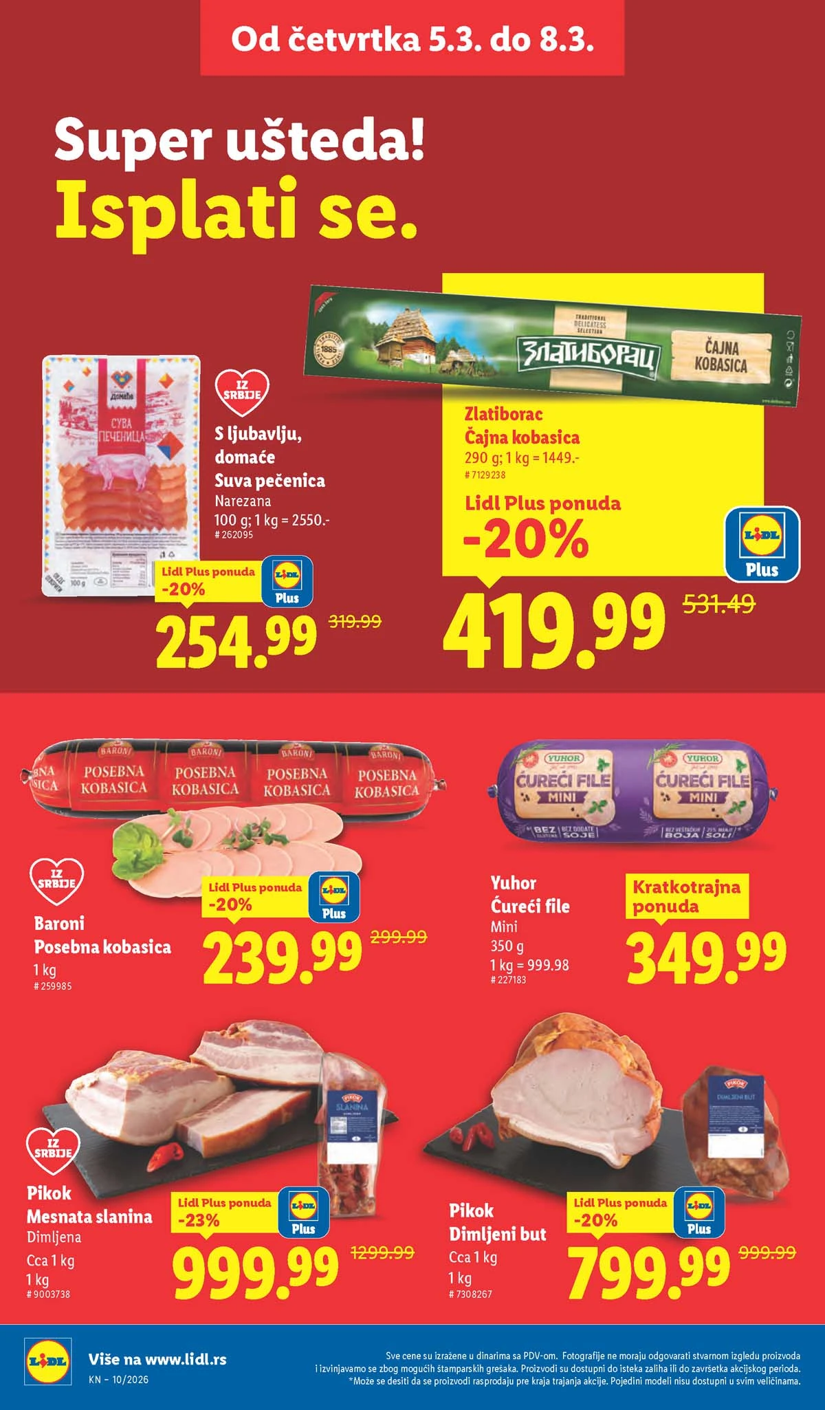 Katalog Lidl sniženja Katalozi Lidl kataloška ponuda