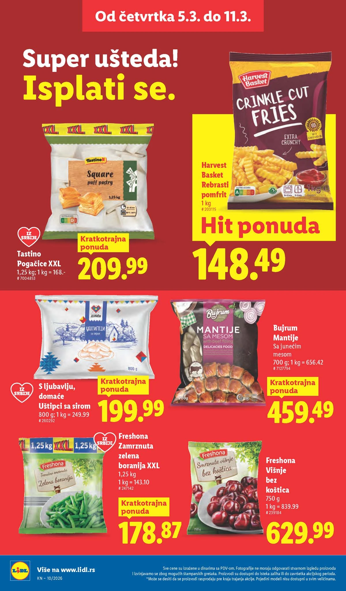 Katalog Lidl sniženja Katalozi Lidl kataloška ponuda