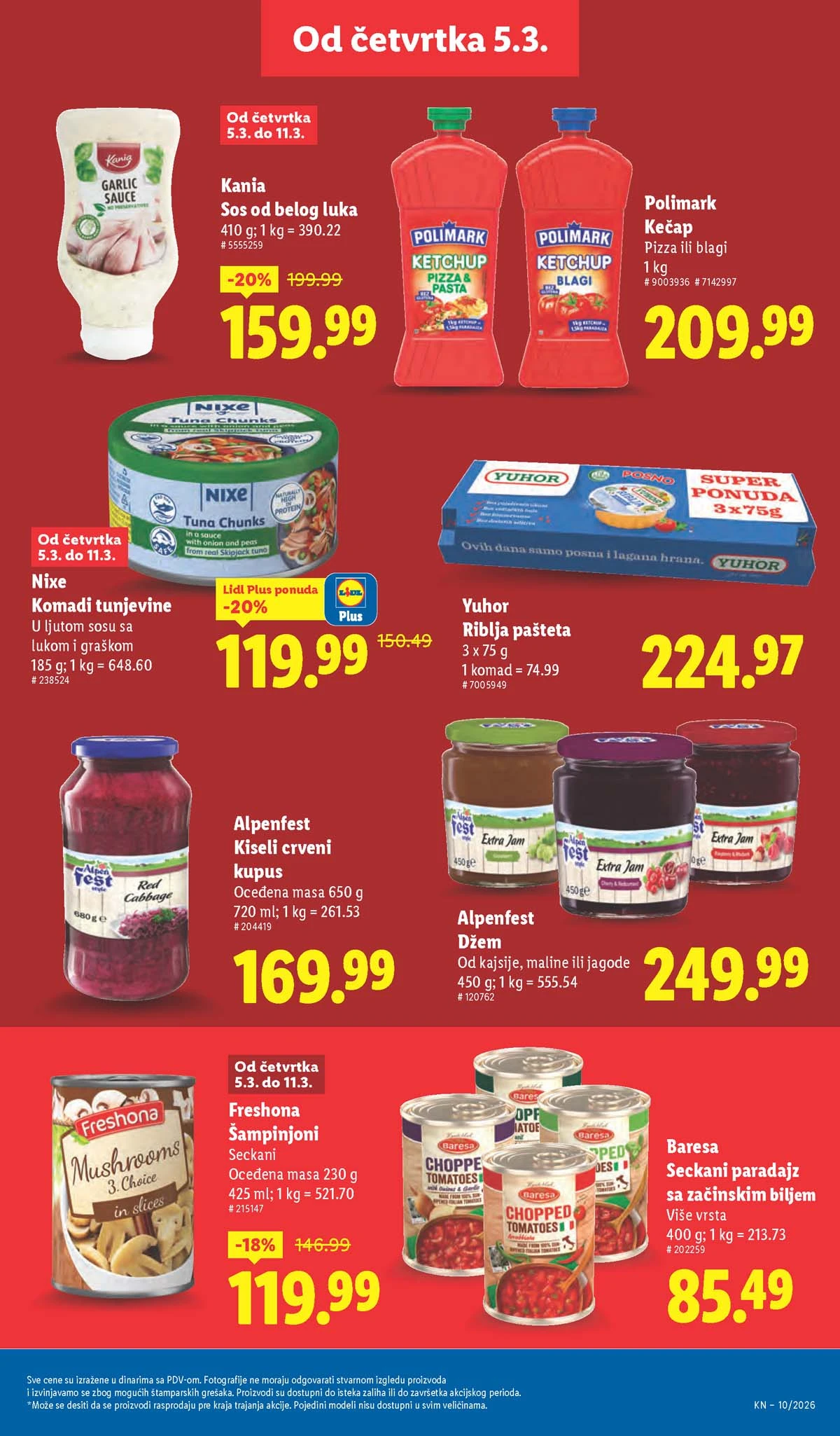 Katalog Lidl sniženja Katalozi Lidl kataloška ponuda