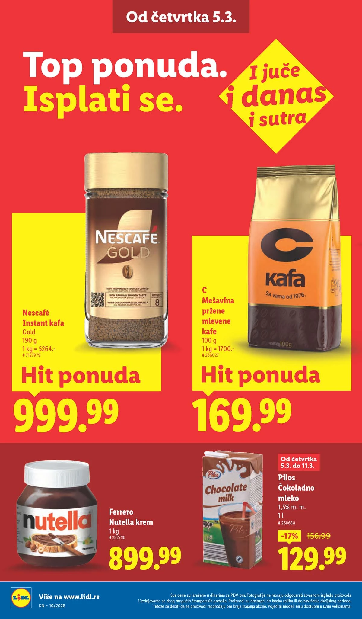 Katalog Lidl sniženja Katalozi Lidl kataloška ponuda