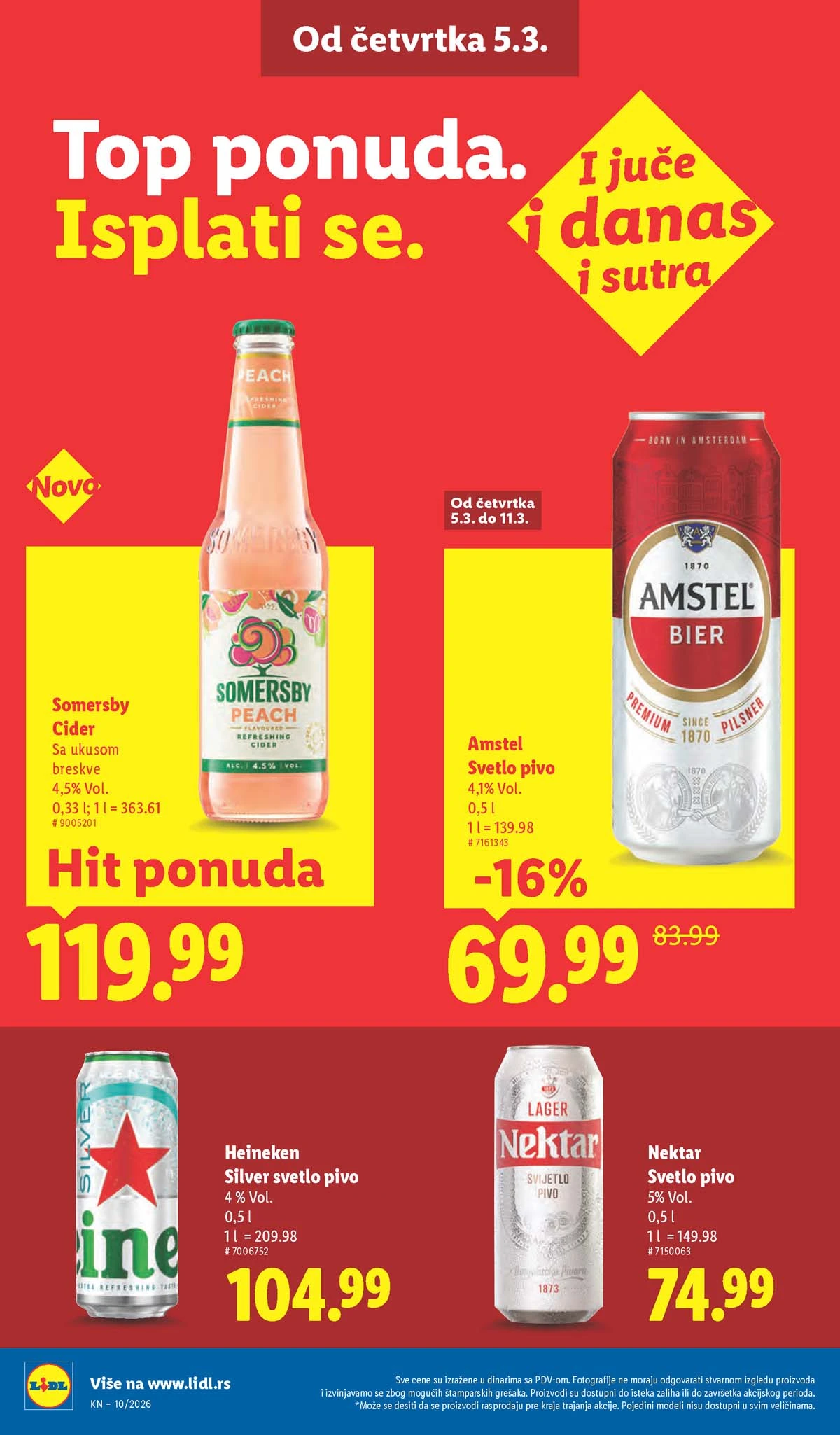 Katalog Lidl sniženja Katalozi Lidl kataloška ponuda