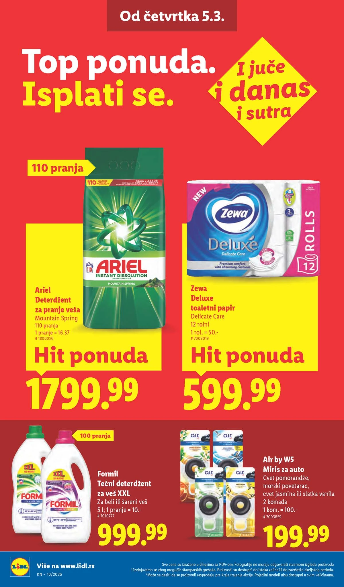 Katalog Lidl sniženja Katalozi Lidl kataloška ponuda