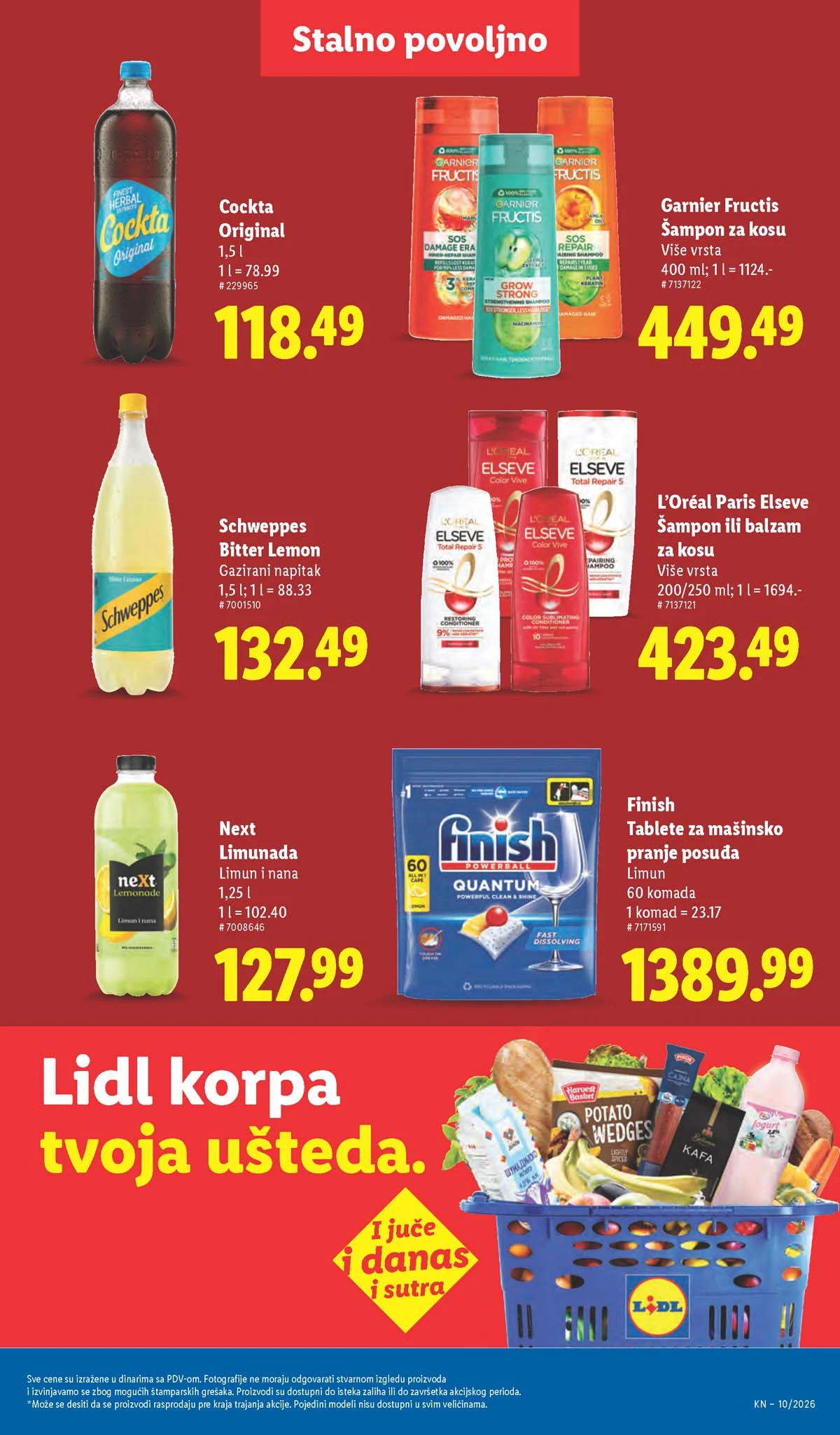 Katalog Lidl sniženja Katalozi Lidl kataloška ponuda