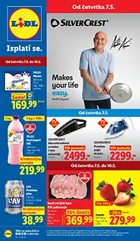 Lidl akcija katalog sniženja prehrana tehnika SilverCrest 2026