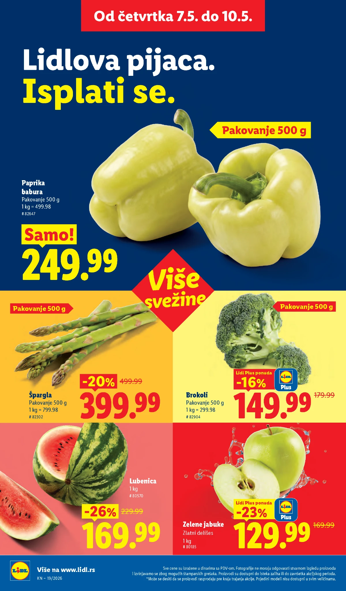 Lidl katalog akcija strana 16 hit ponude Srbija 2026