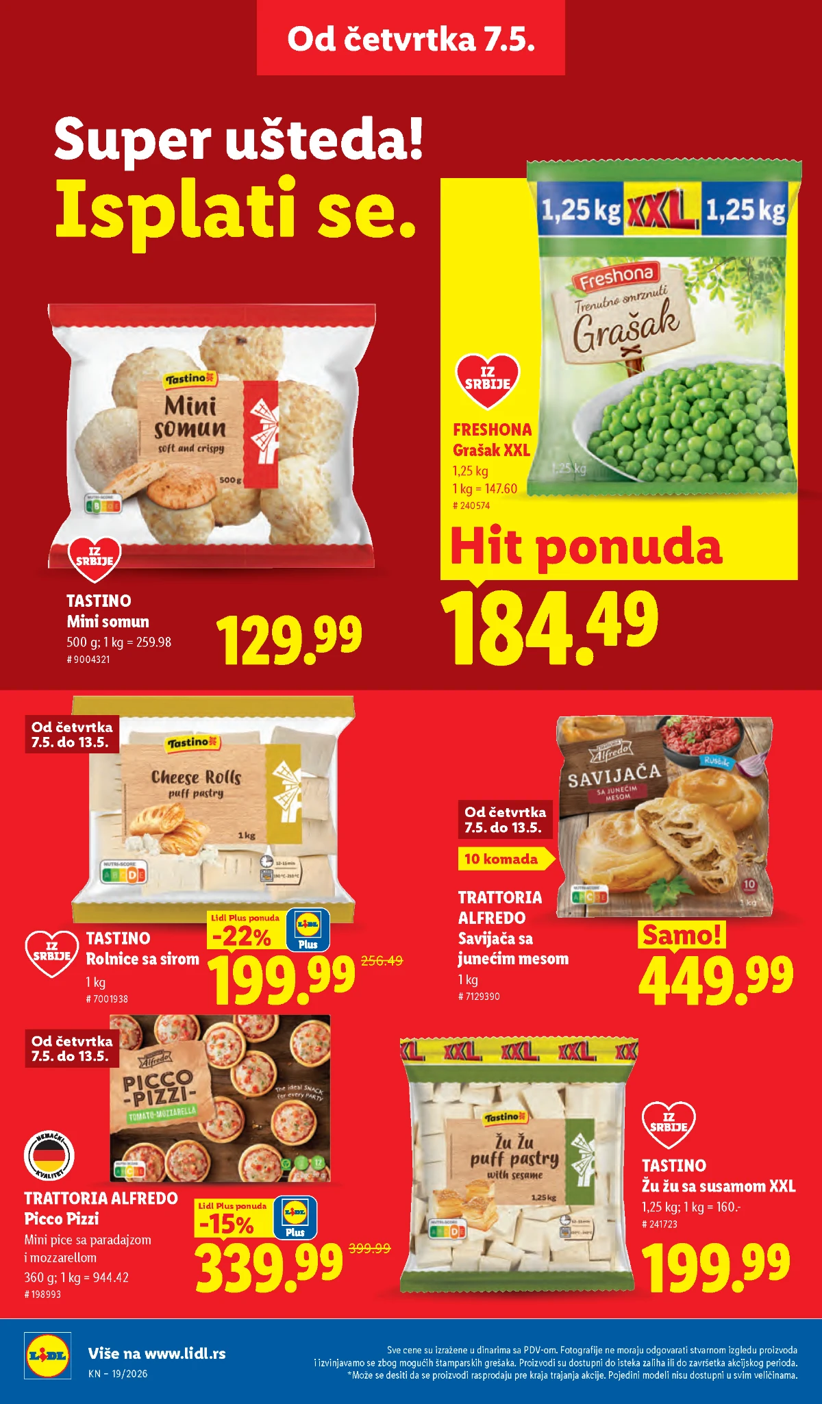 Lidl katalog akcija strana 24 hit ponude Srbija 2026