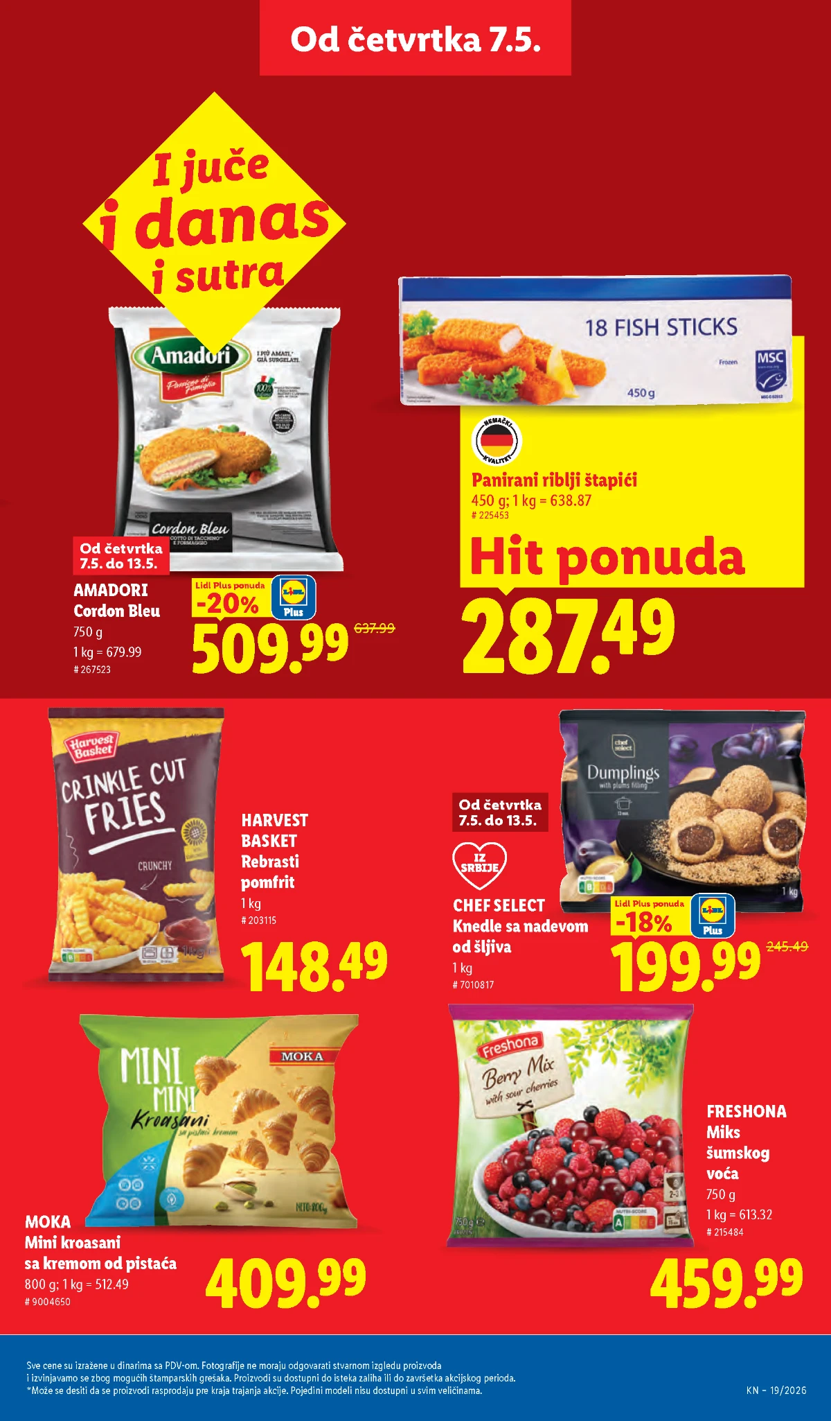 Lidl katalog akcija strana 25 hit ponude Srbija 2026