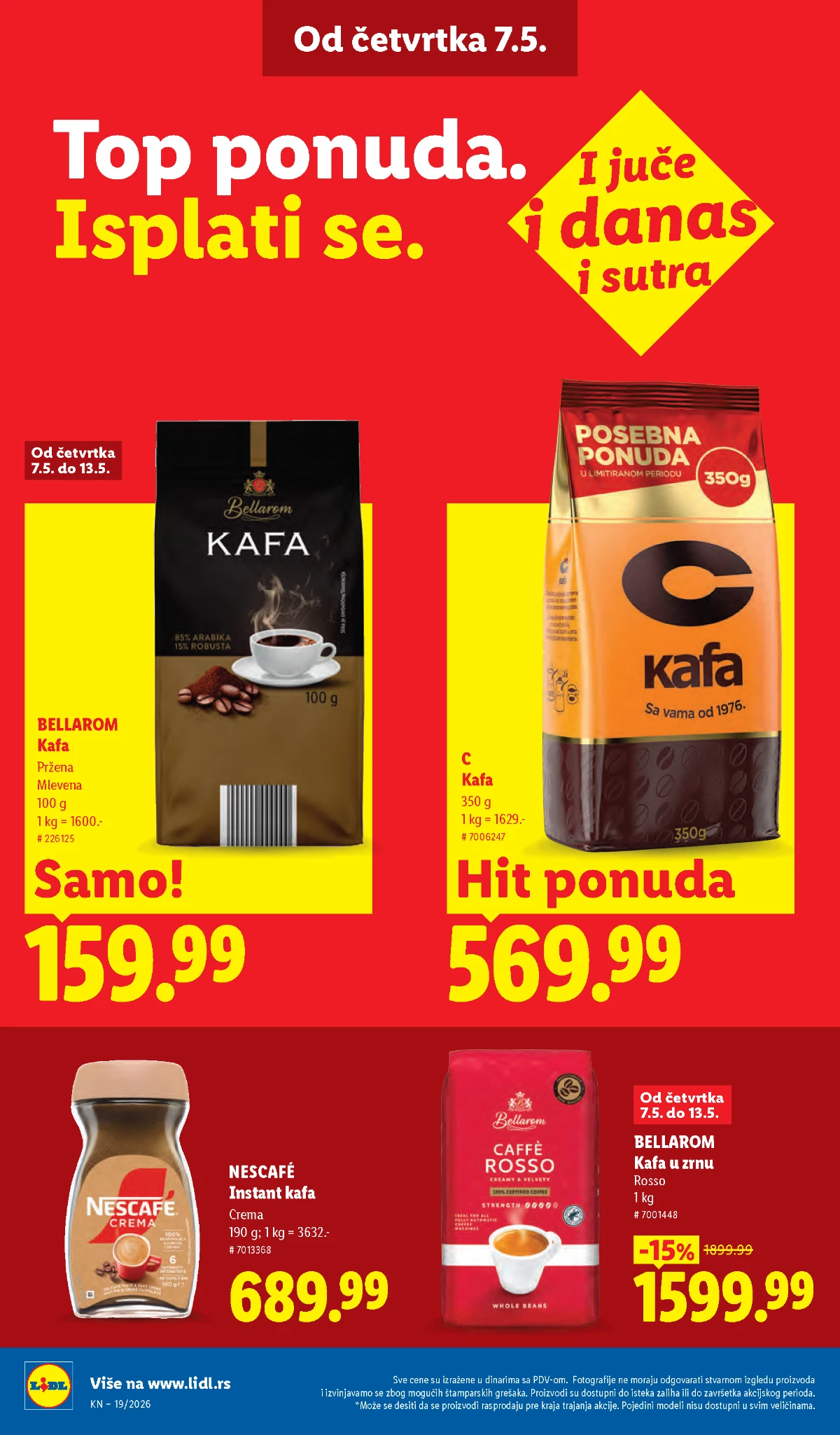 Lidl katalog akcija strana 26 hit ponude Srbija 2026