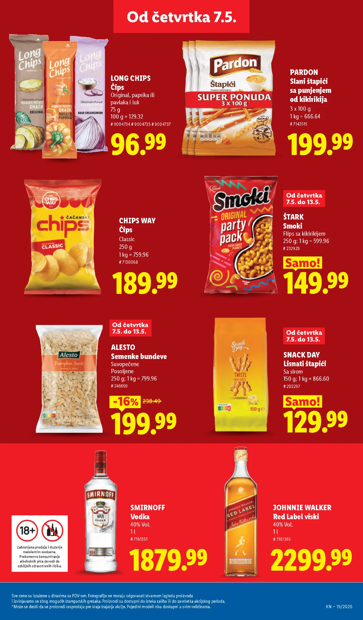 Lidl katalog akcija strana 33 hit ponude Srbija 2026