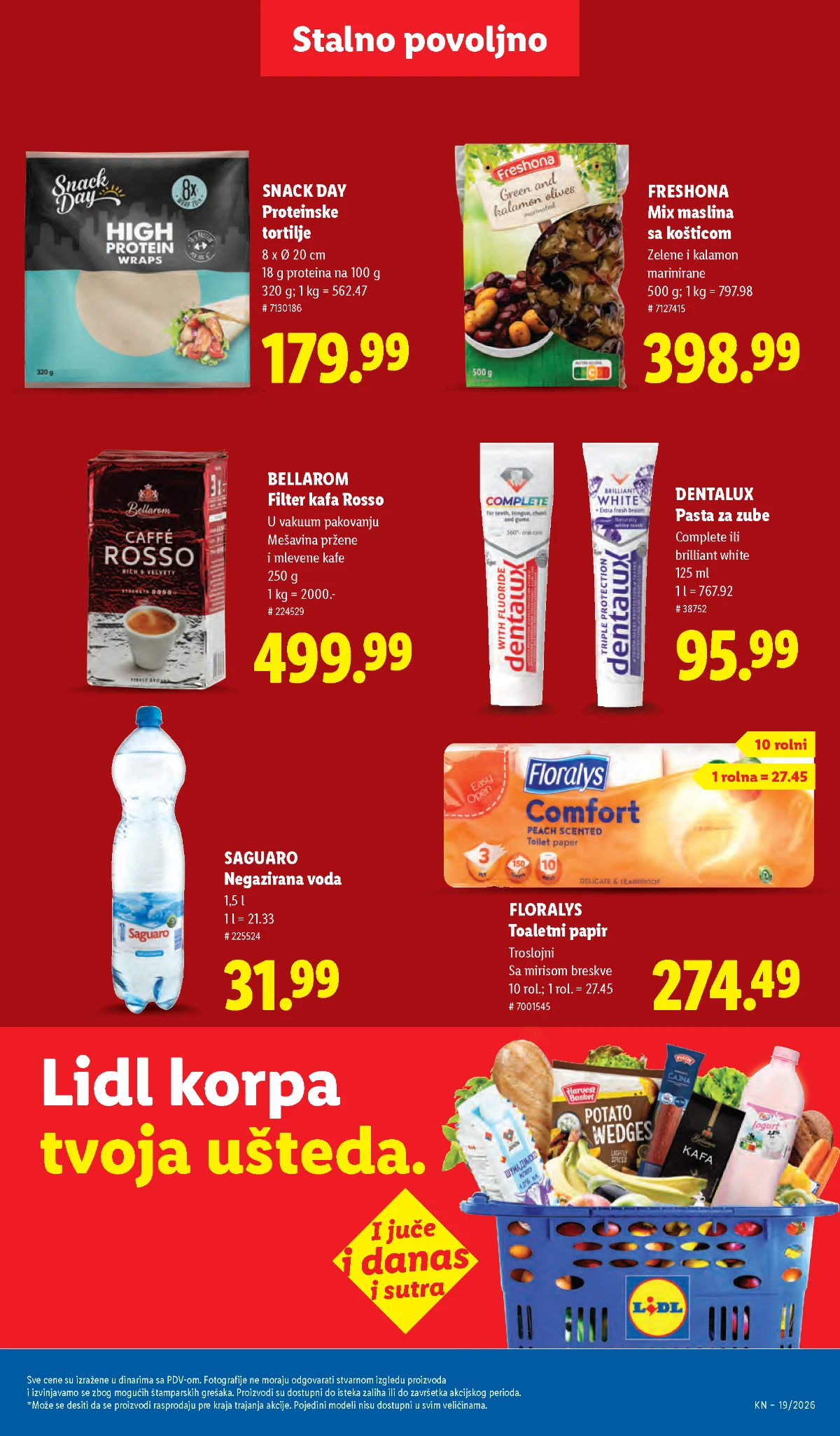 Lidl katalog akcija strana 41 hit ponude Srbija 2026