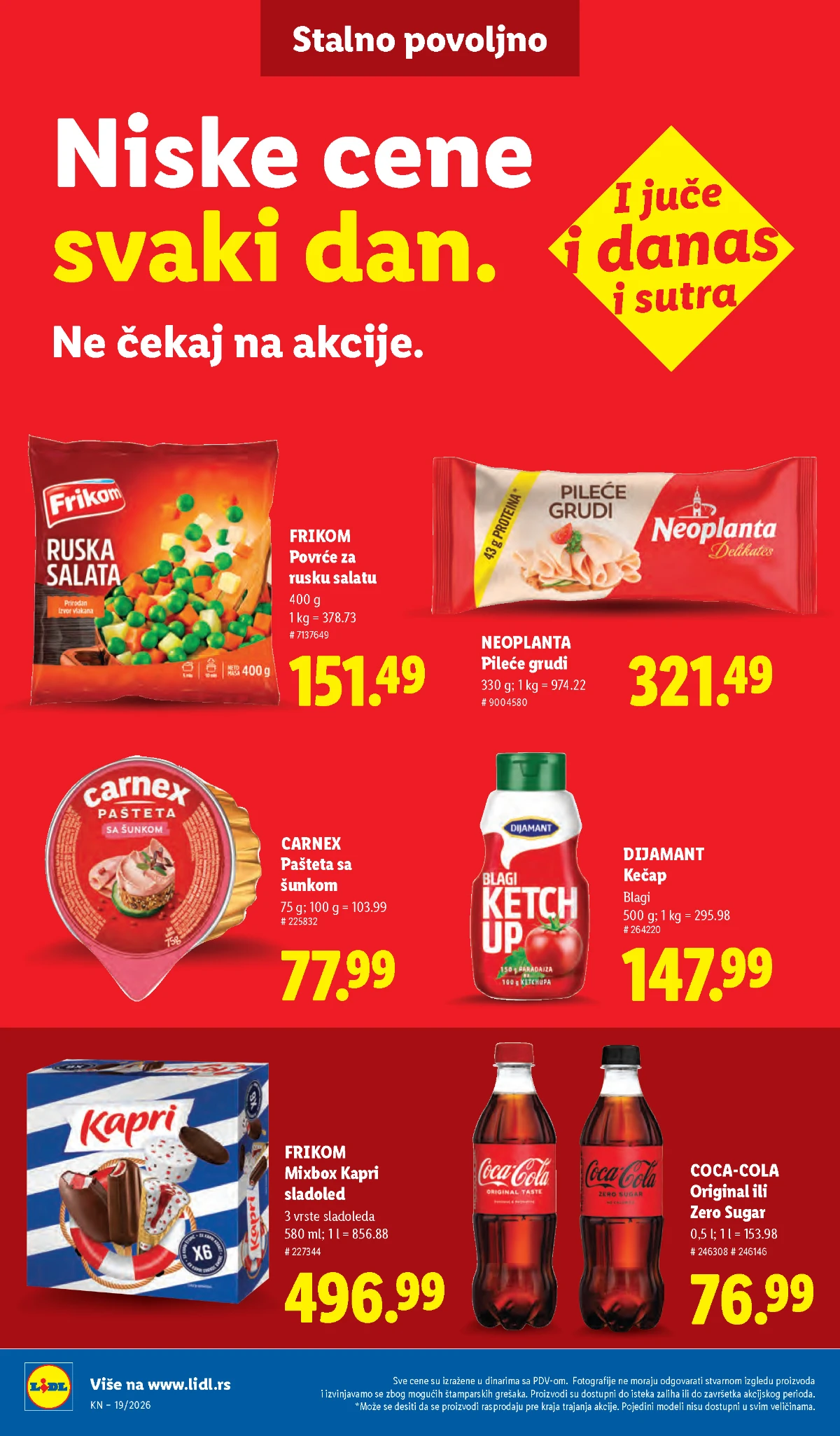 Lidl katalog akcija strana 42 hit ponude Srbija 2026