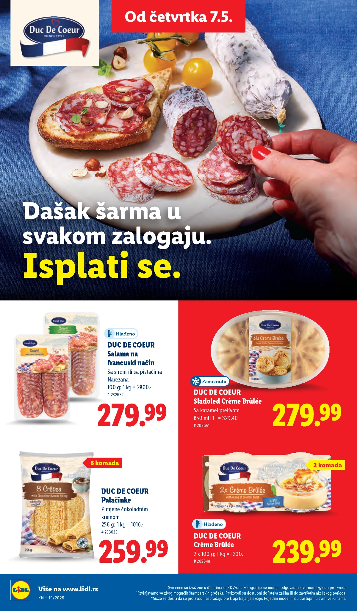 Lidl katalog akcija strana 48 hit ponude Srbija 2026