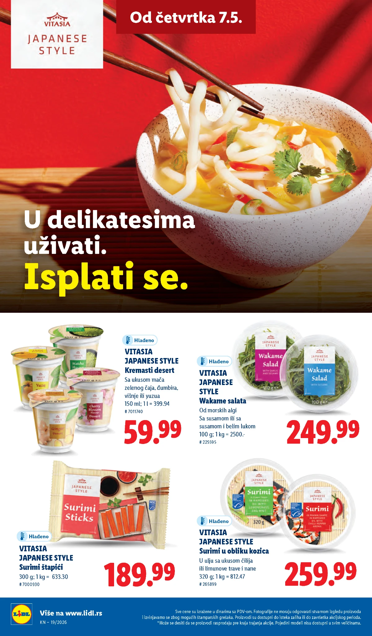 Lidl katalog akcija strana 52 hit ponude Srbija 2026