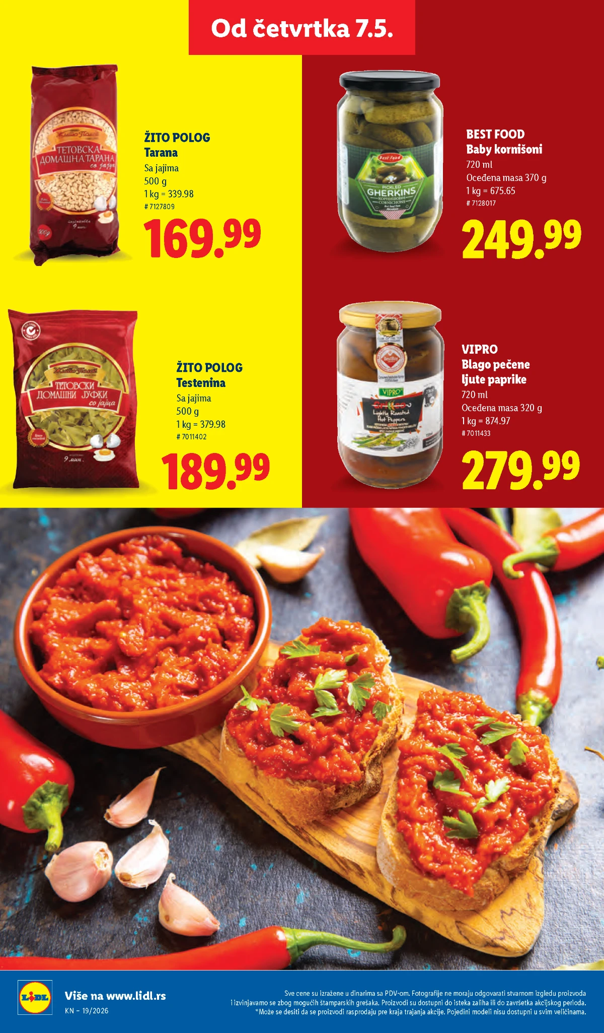 Lidl katalog akcija strana 58 hit ponude Srbija 2026