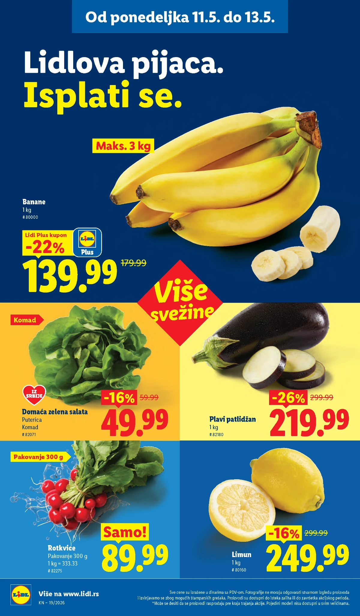Lidl katalog akcija strana 96 hit ponude Srbija 2026