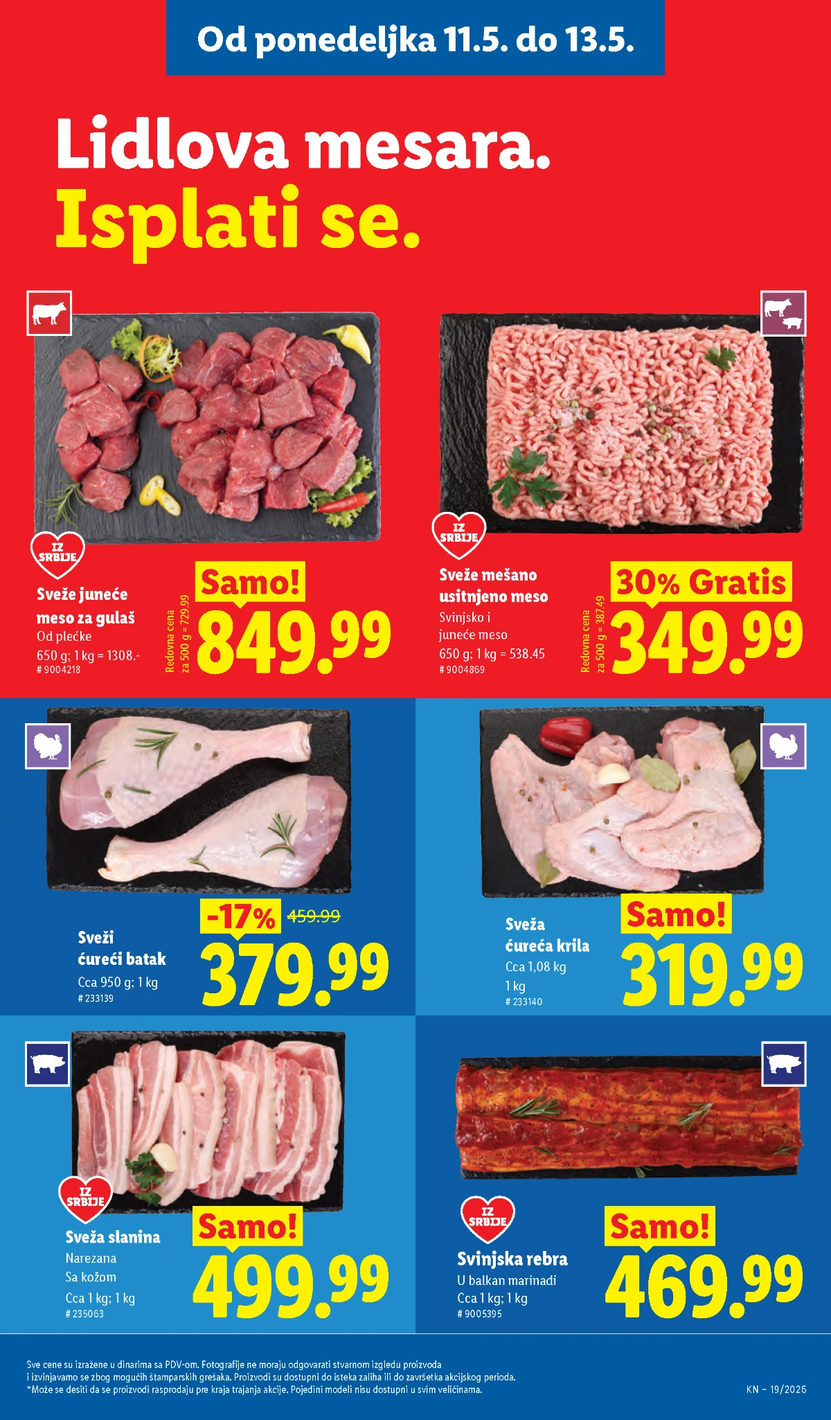 Lidl katalog akcija strana 97 hit ponude Srbija 2026