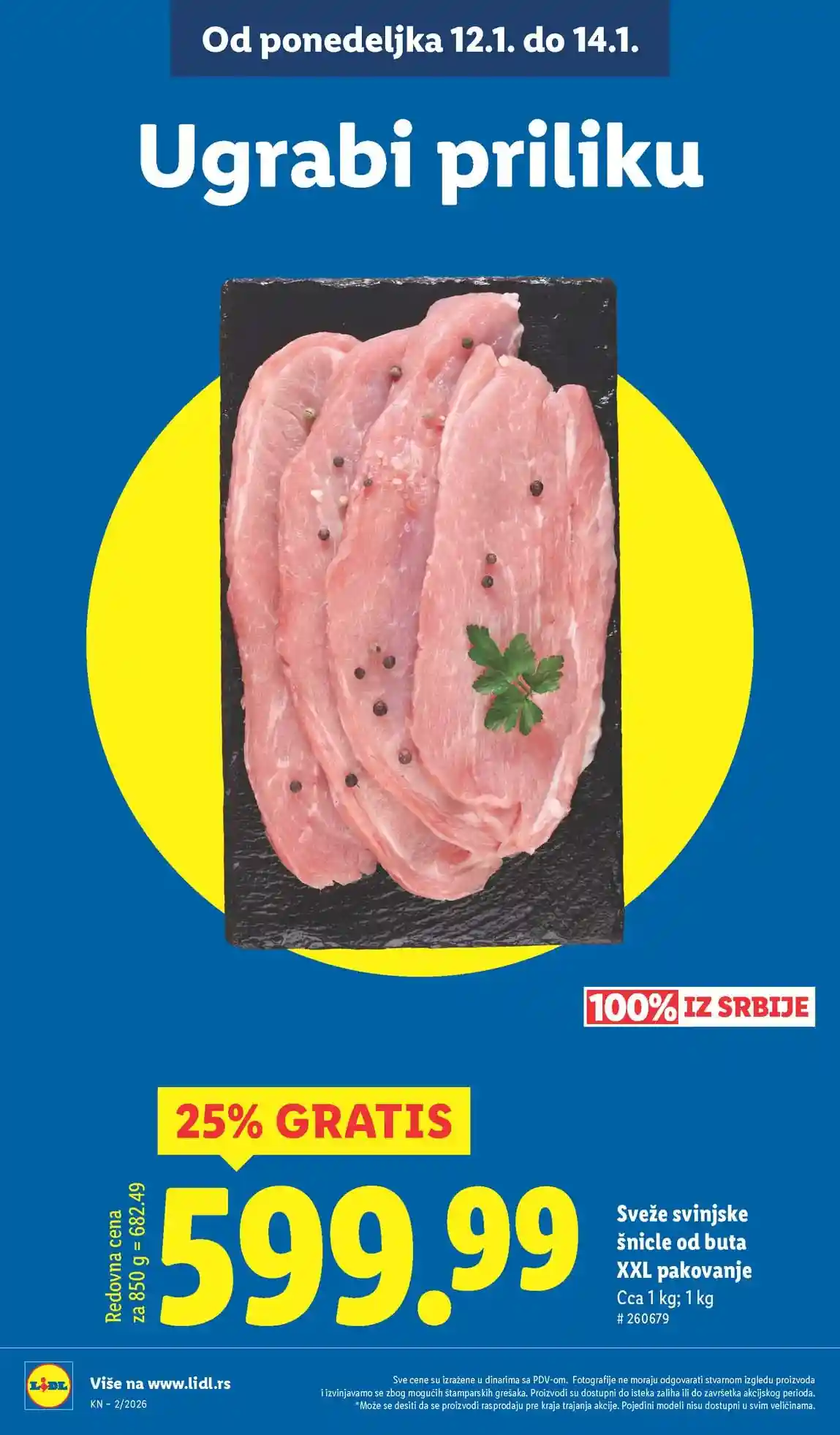 Lidl katalog sniženja Lidl akcija sniženja